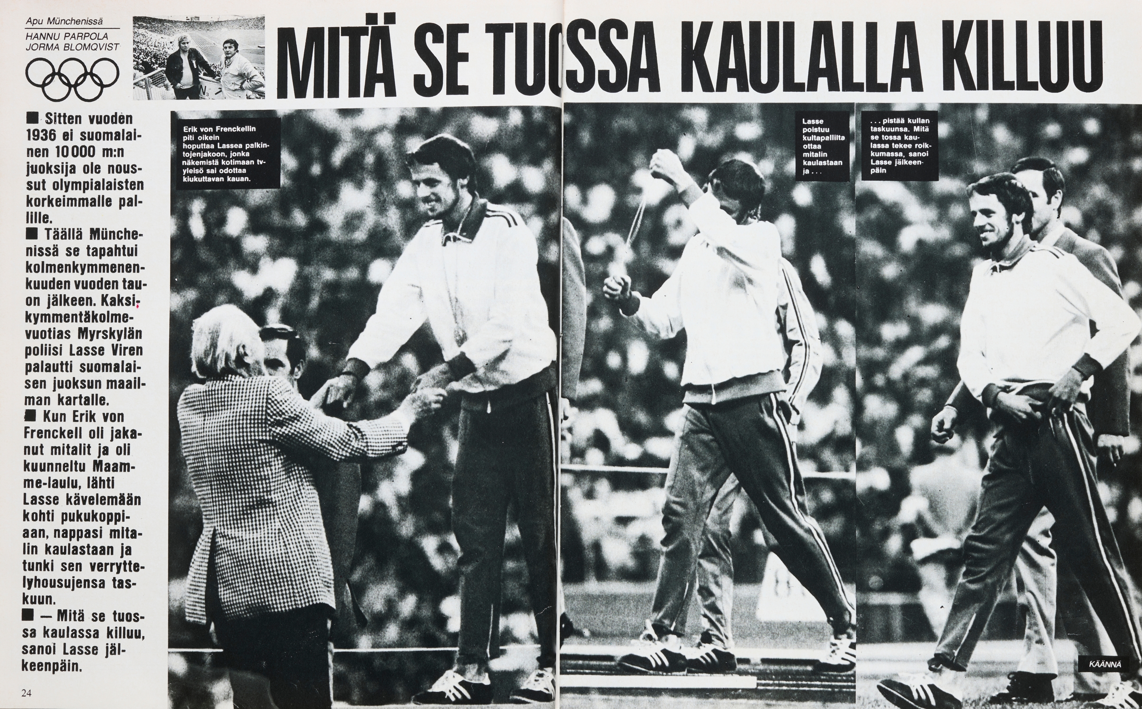 Lasse Virén Kaatui – Ja Voitti Olympiakultaa | 50 Vuotta Sitten | Apu