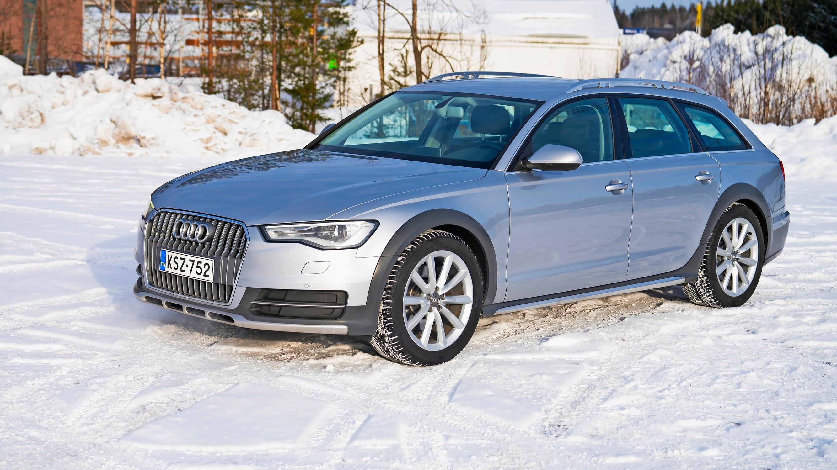 Audi A6 Allroad vm. 2015 – Priimakuntoinen kolmen litran farkku hänelle, joka arvostaa hyvän suorituskyvyn ja pienen kulutuksen yhdistelmää