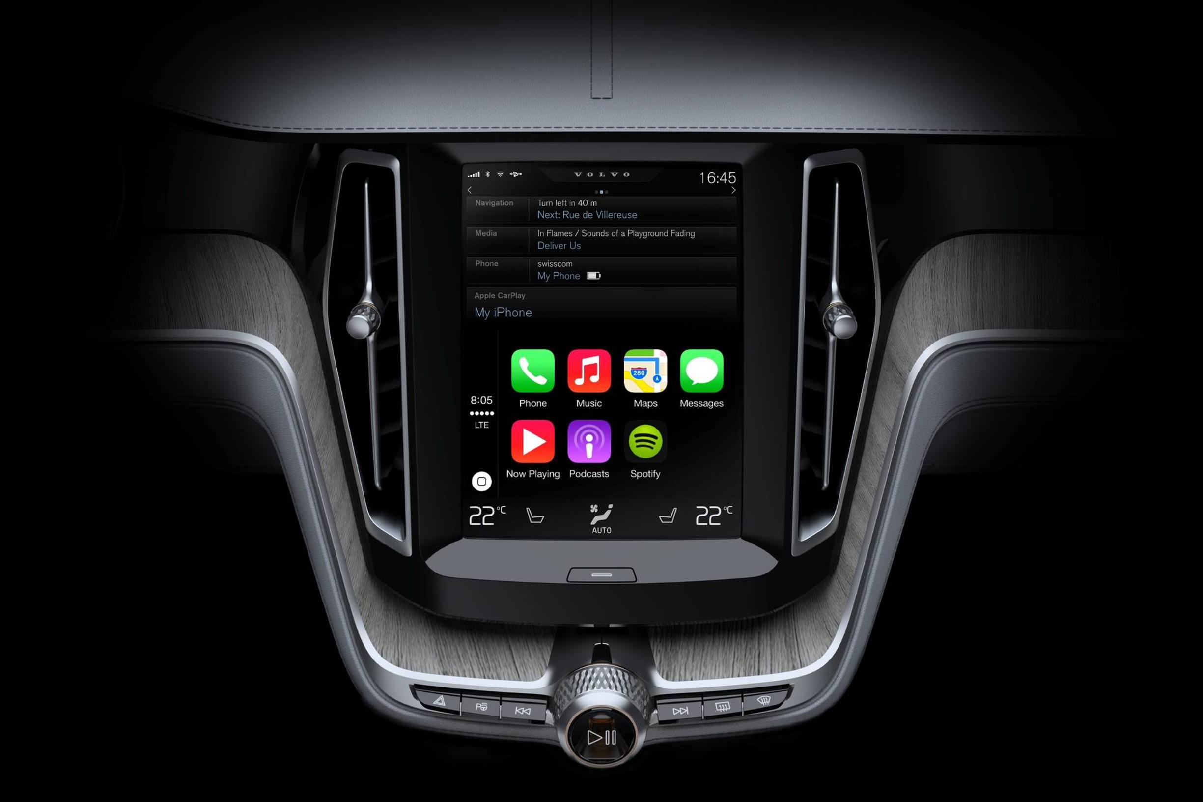 Mersu ja Volvo tuovat Apple Carplayn autoihinsa