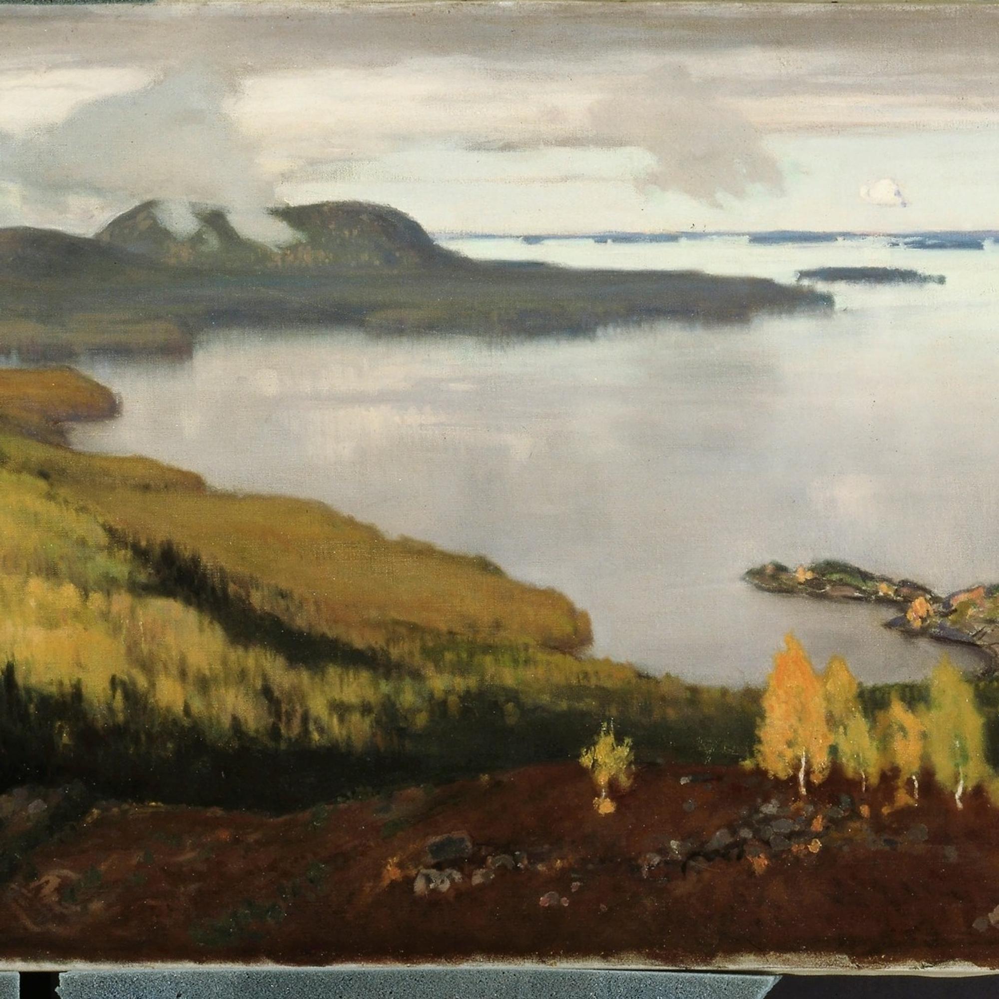 Suomen kansallismaisema eilen ja tänään – Eero Järnefelt: Syysmaisema Pielisjärveltä (1899) – Näin se on muuttunut