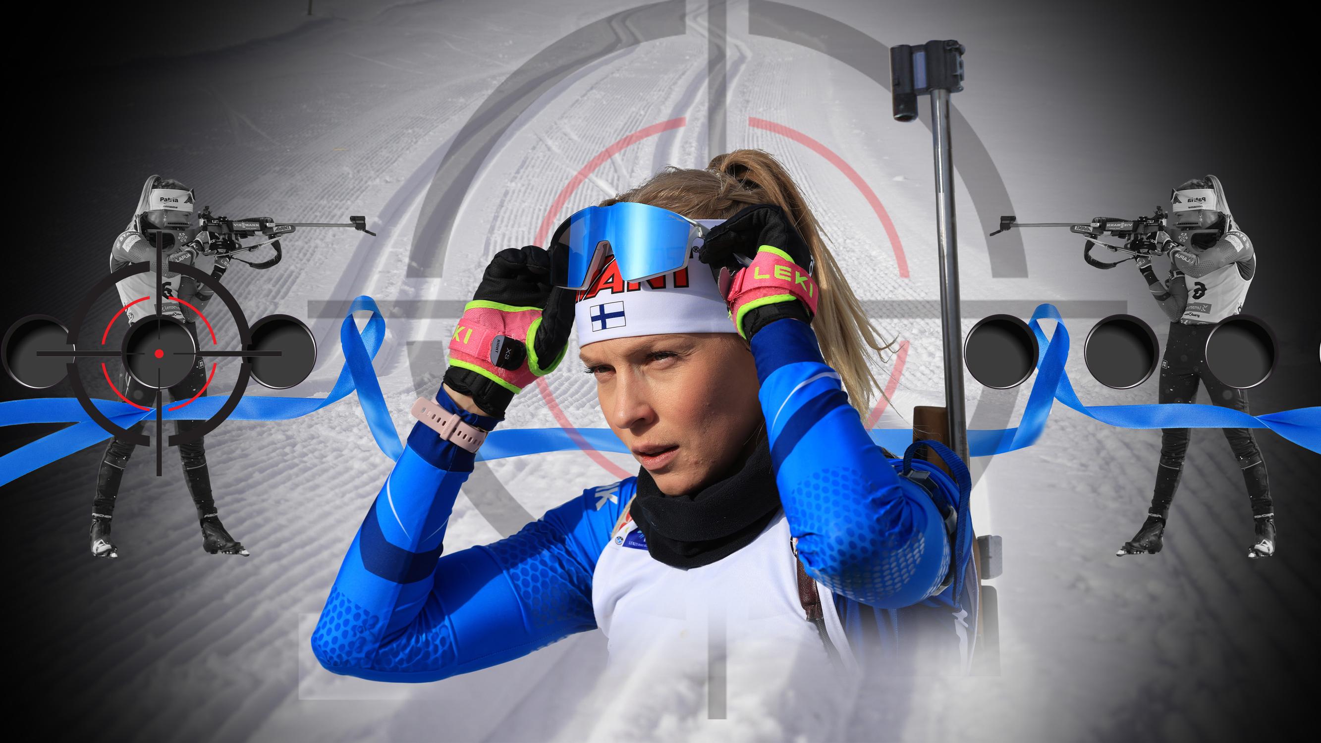 Kohtalokas diagnoosi ei ole sammuttanut olympiatulta – Erika Jänkä haluaa ampumahiihdon huipulle diabeteksesta huolimatta