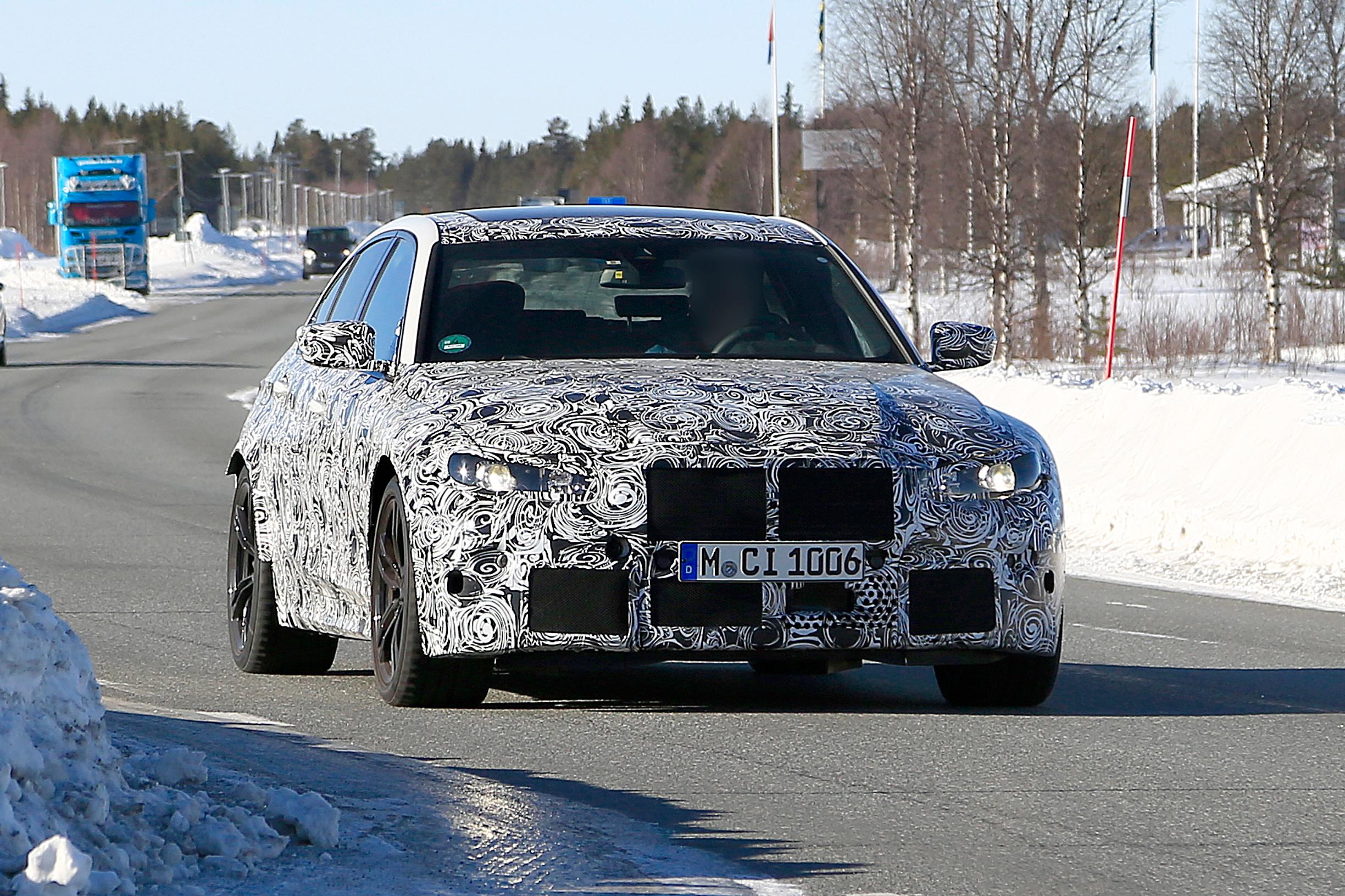 Salakuvissa tuleva BMW M3 - tehoa yli 500 hv ja neliveto?