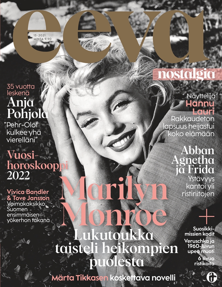 Eeva Nostalgia -erikoisnumero: Marilyn Monroe, vuosihoroskooppi | Apu