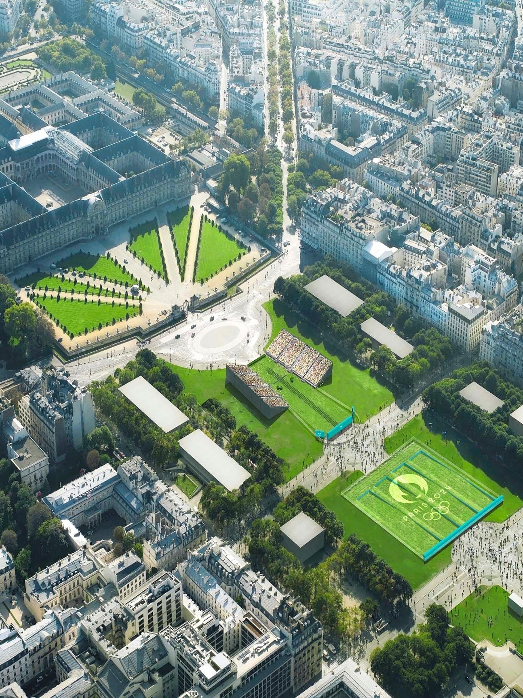 Uintia Seinessä, rantalentopalloa Eiffel-tornilla, ratsastusta Versailles'n palatsilla – Tällaisia ovat olympiakisojen erikoiset näyttämöt