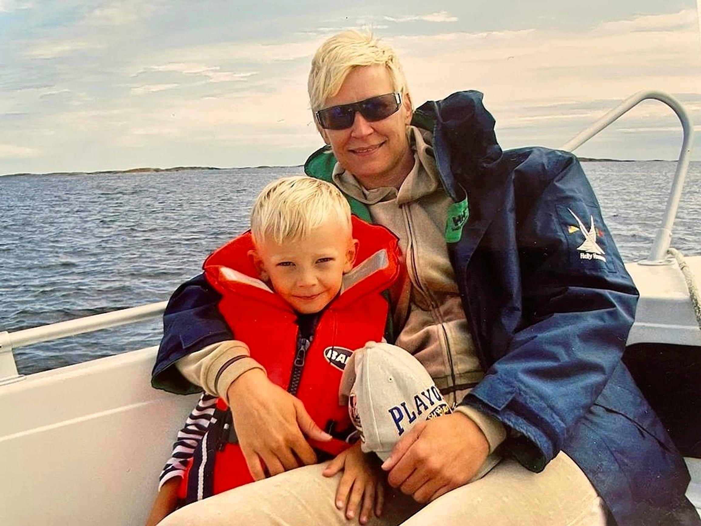 Leena Harkimo ja Leo 2004