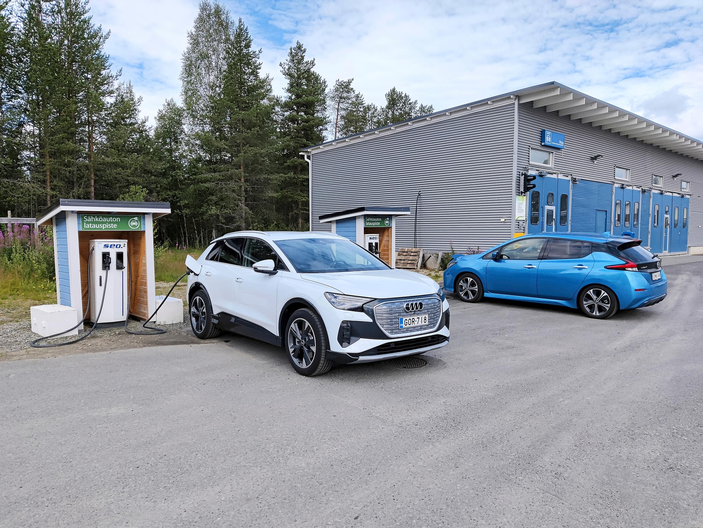 Sähköautolla Norjaan