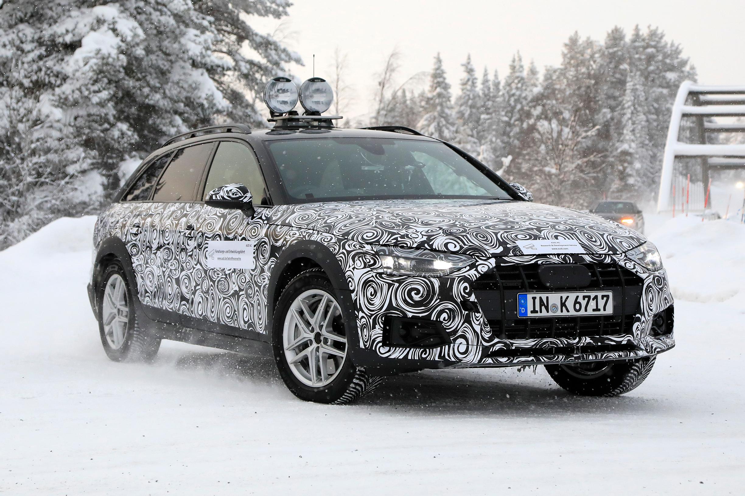 Salakuvissa Audi A4 Allroad - tulossa merkittävä facelift