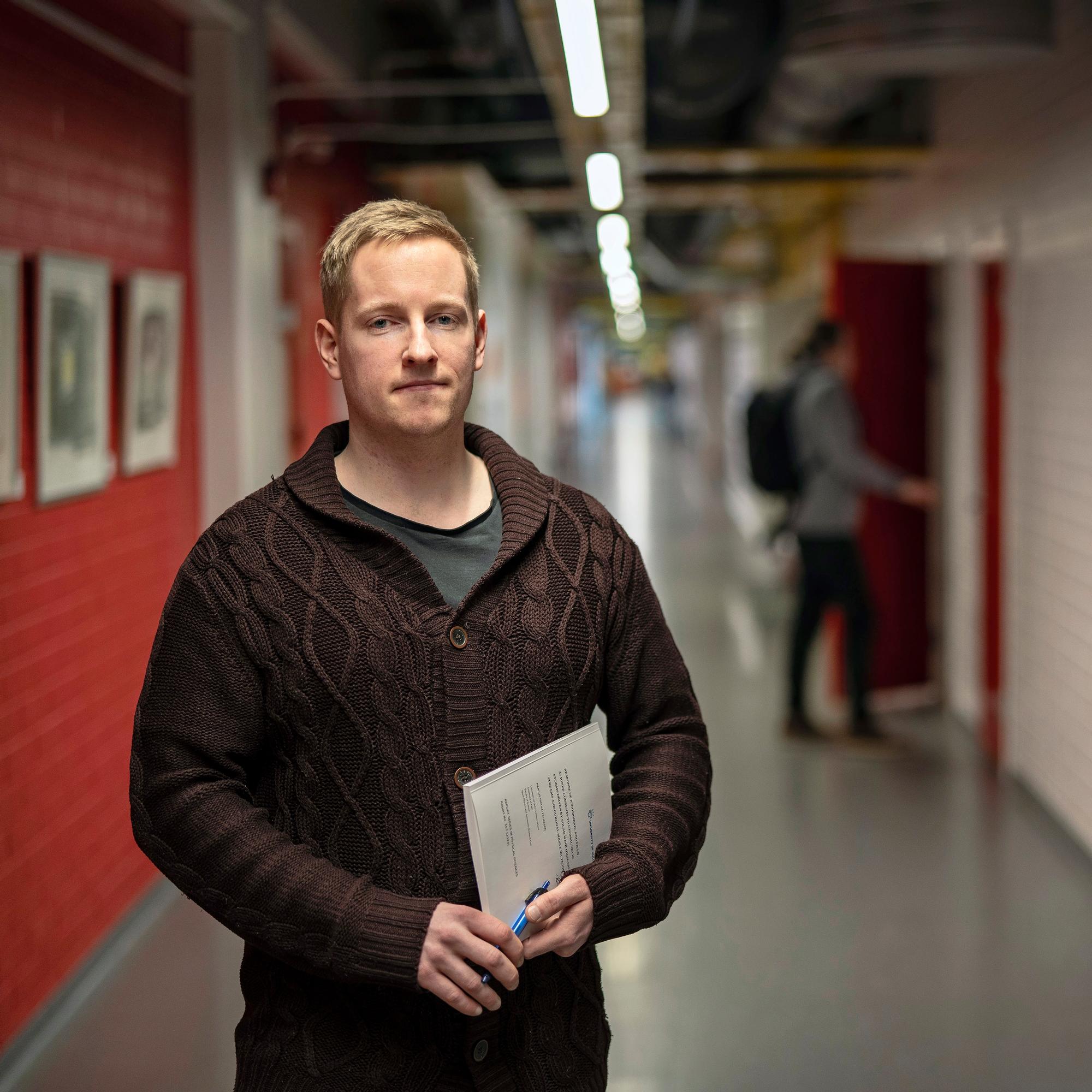 Kun norjalainen Marcus muutti Ouluun, saapui hän etelään – ja tutkii auringon vaikutusta sähkövirtoihin
