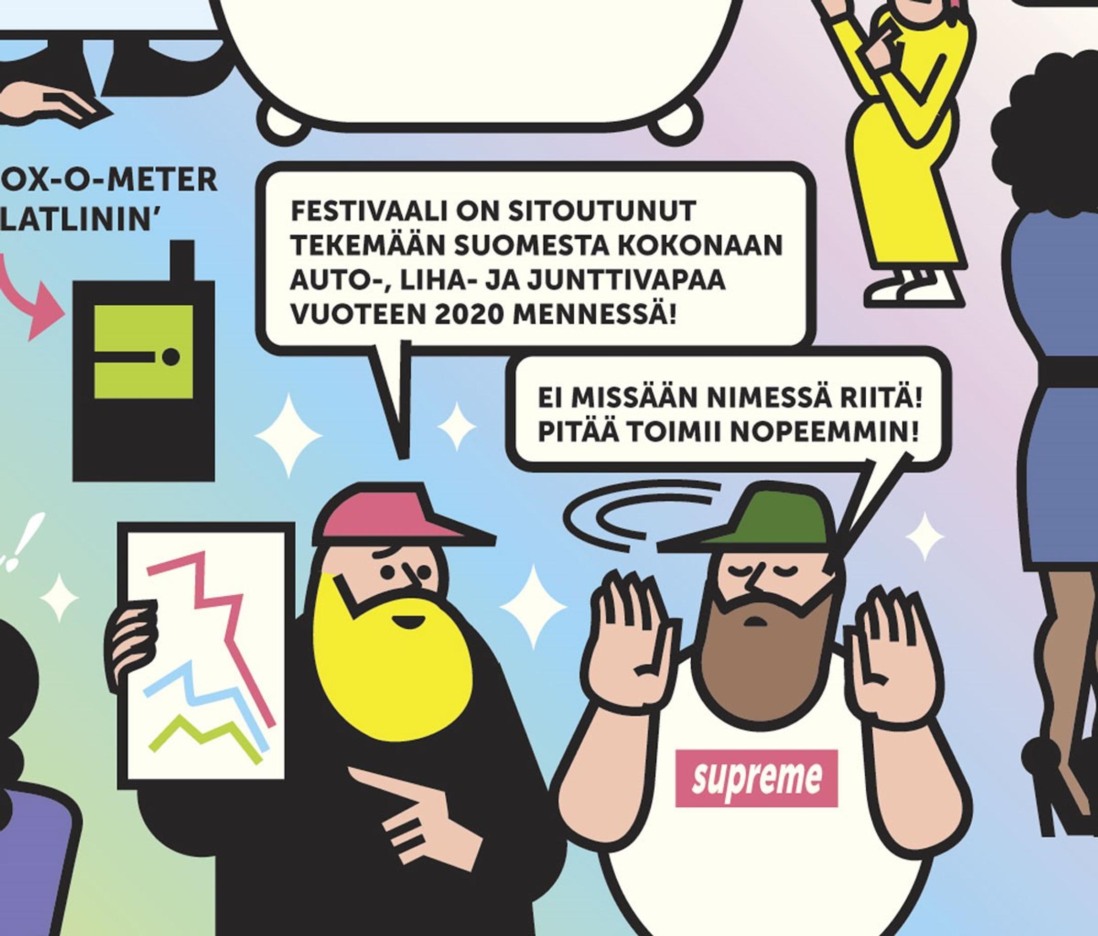 Ihanien ihmisten Flow