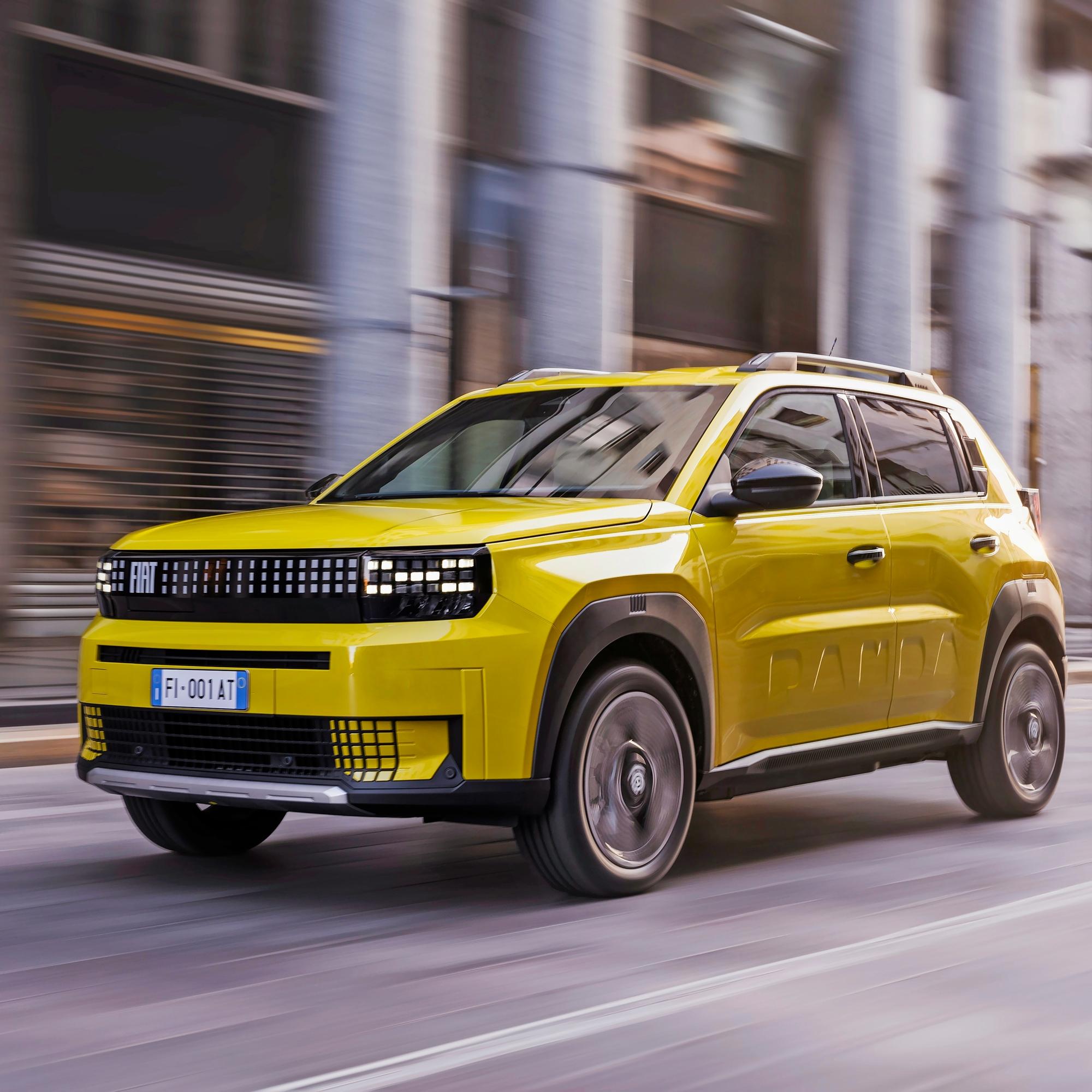 Uusi Grande Panda tulee: Fiatin leikkisä vastaisku katumaasturibuumiin ja visio tulevaisuuden kaupunkiautosta