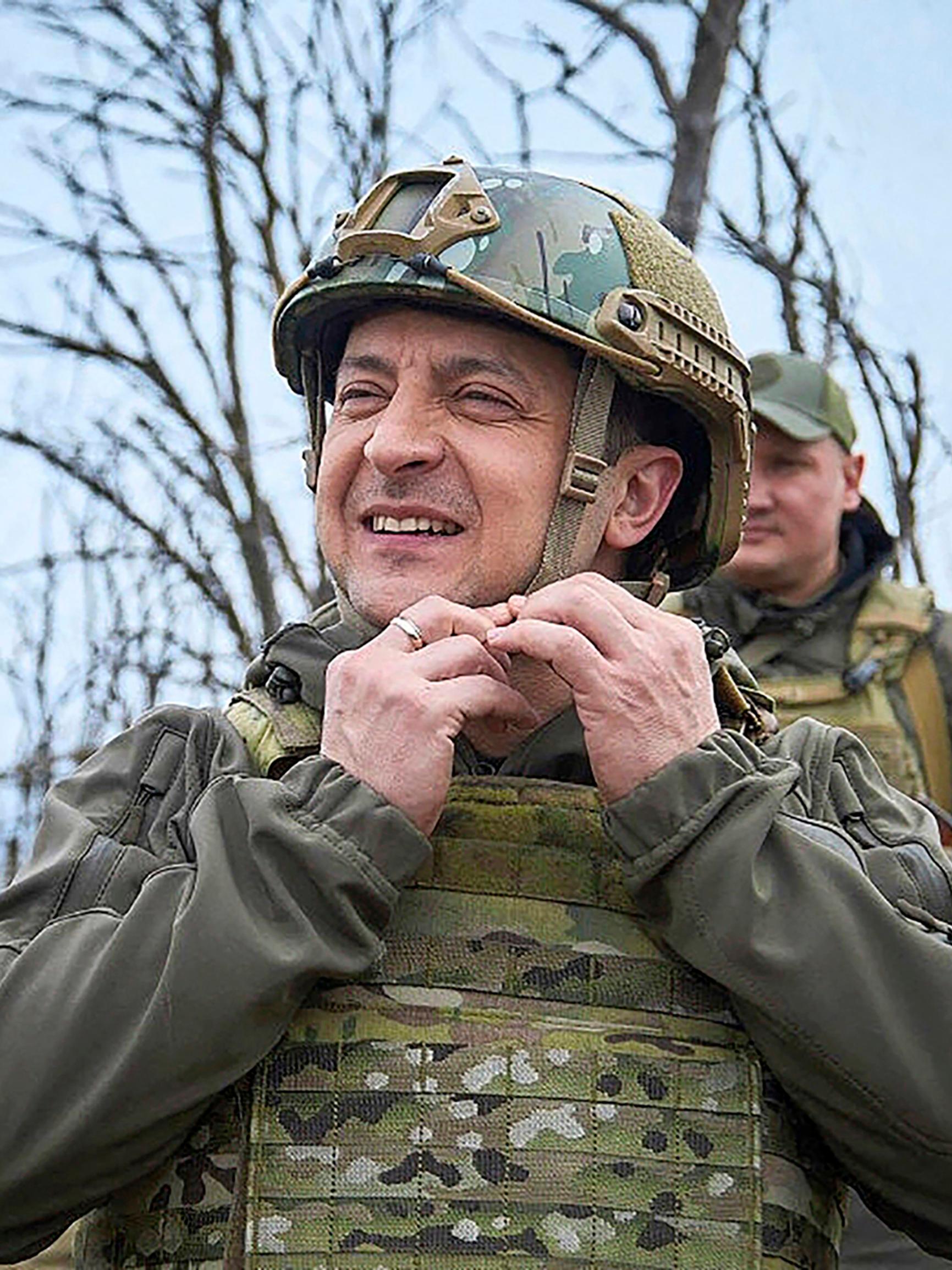 Presidentti Volodymyr Zelenskyi 2021: Venäjä haluaa, että länsimaat pelästyvät sen voimaa ja valtaa