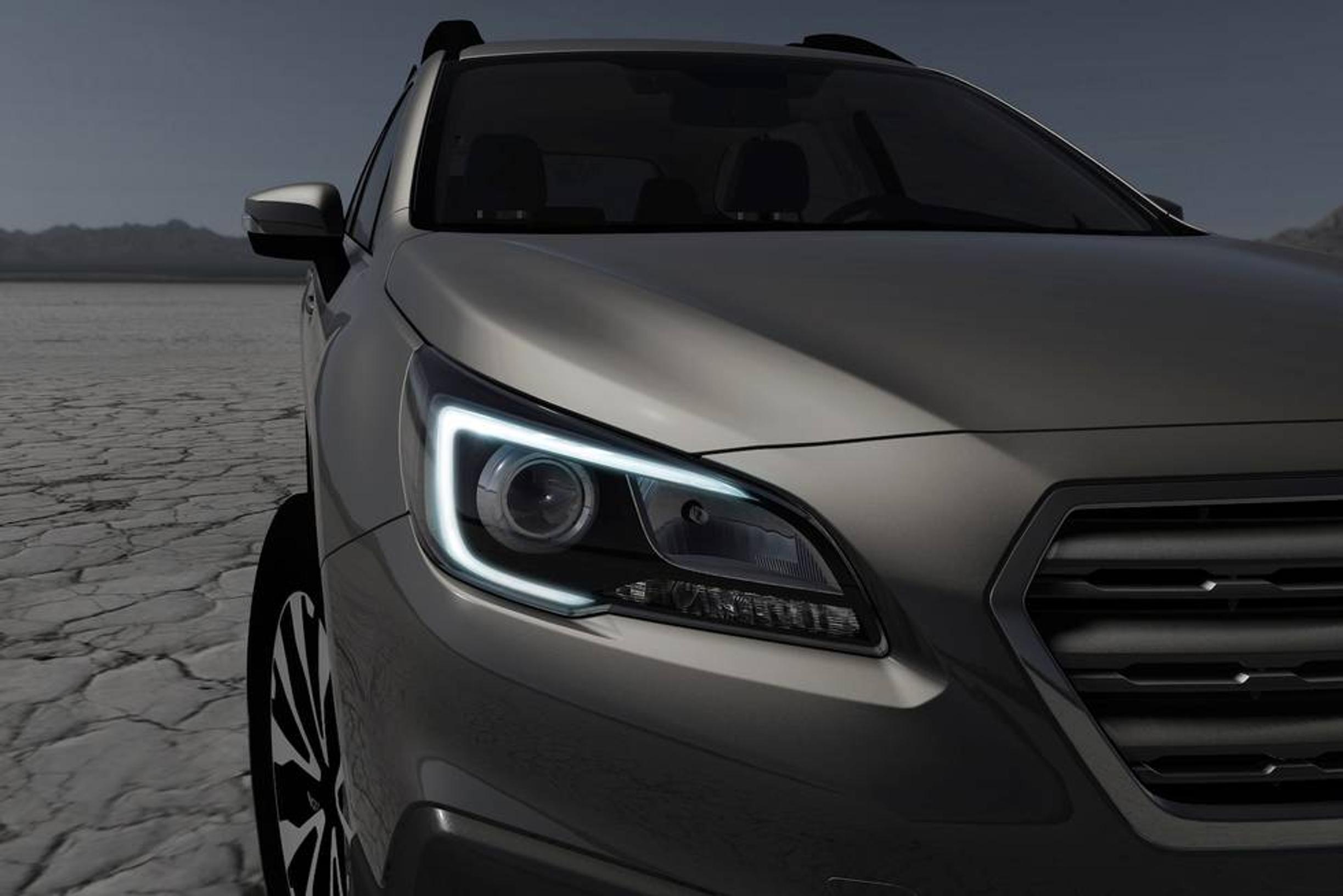 Tältä näyttää uusi Subaru Outback – tai siis sen oikea etukulma