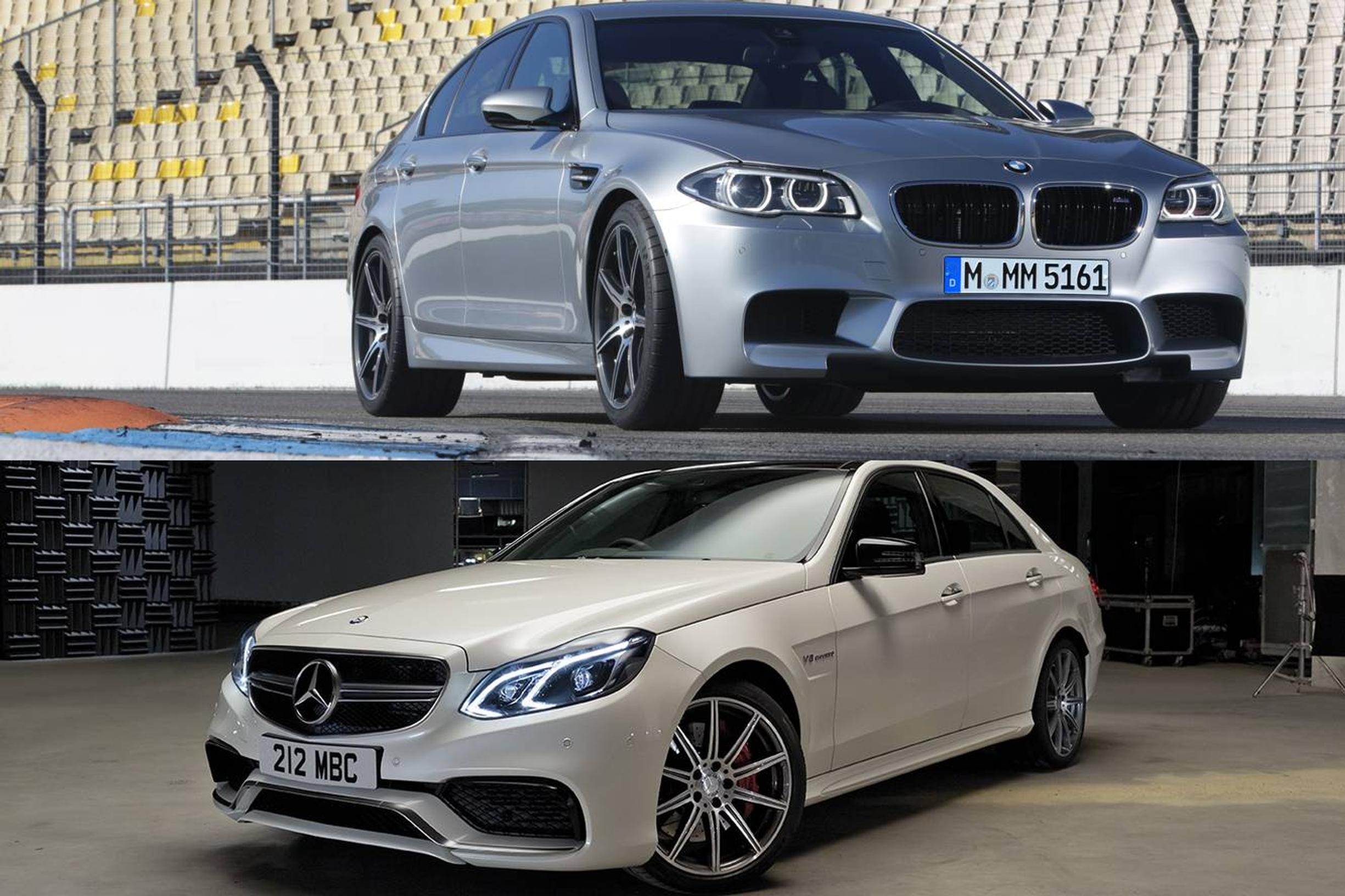 Tehotykit: BMW M5 vastaan Mercedes E 63 AMG