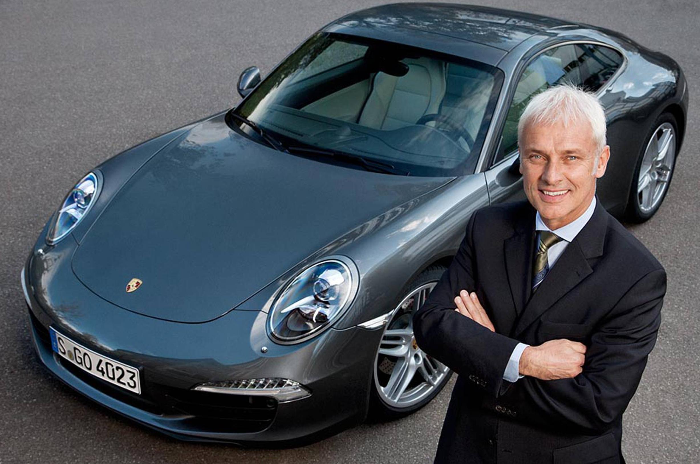 Erikoishaastattelussa Porsche-pomo Matthias Müller – ”911:n ei tarvitse enää kasvaa”
