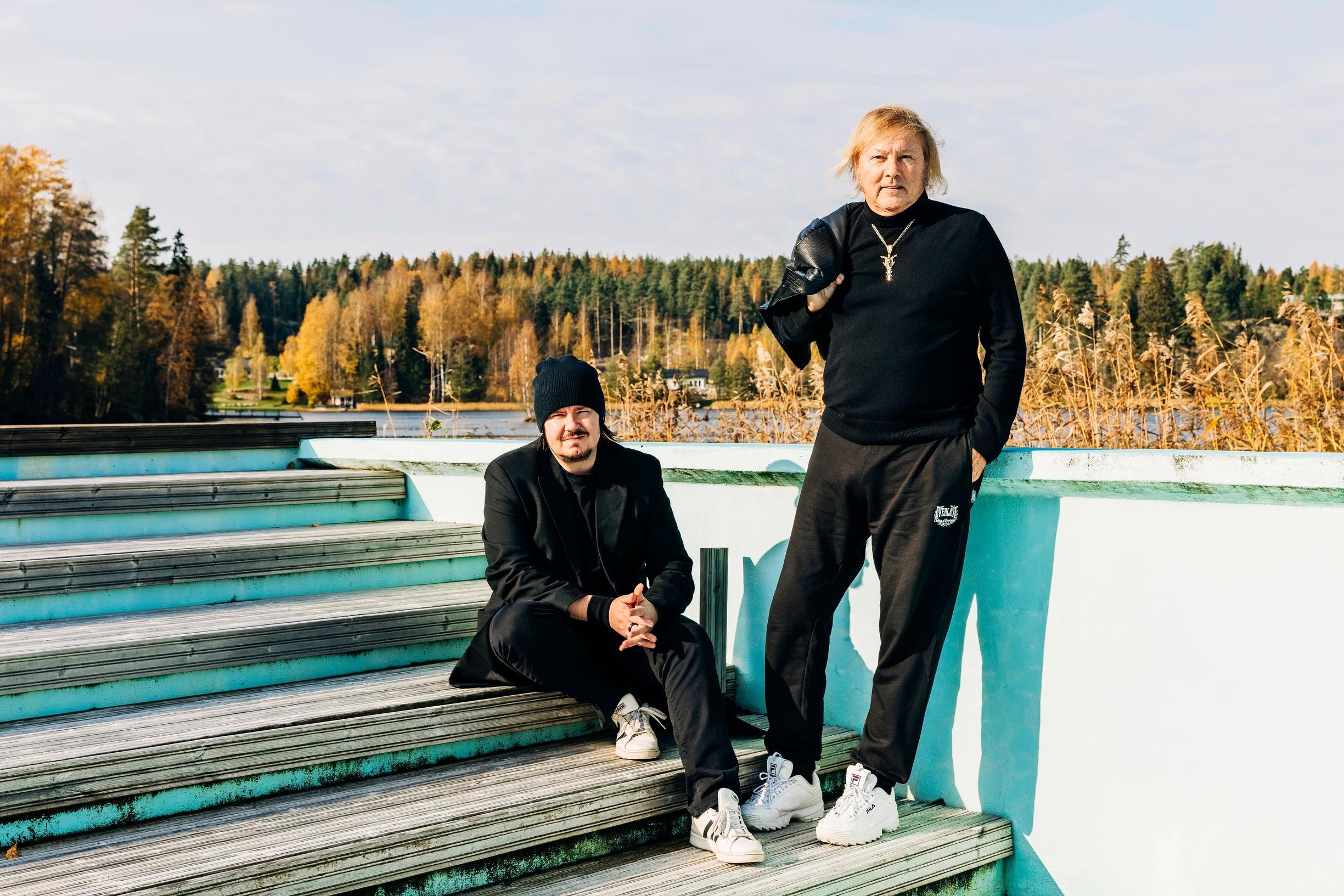 Aki Tykki ja Danny.