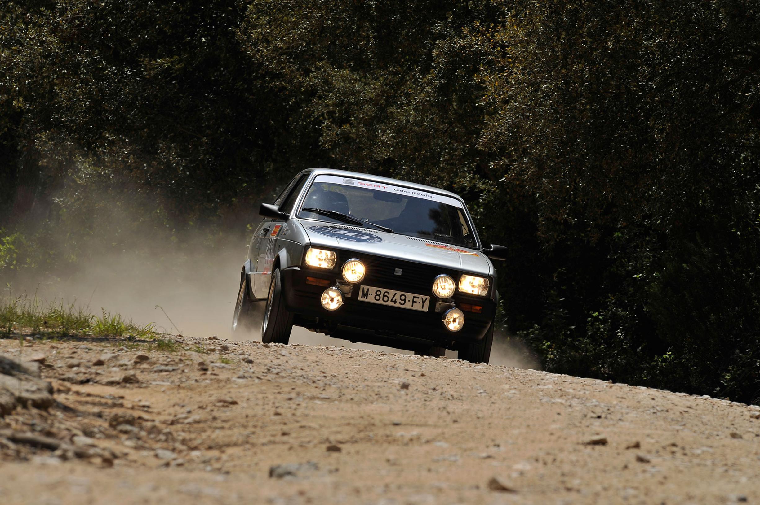Seat Ibiza 1.5 GLX vm. 1984 – rallia Espanjassa 