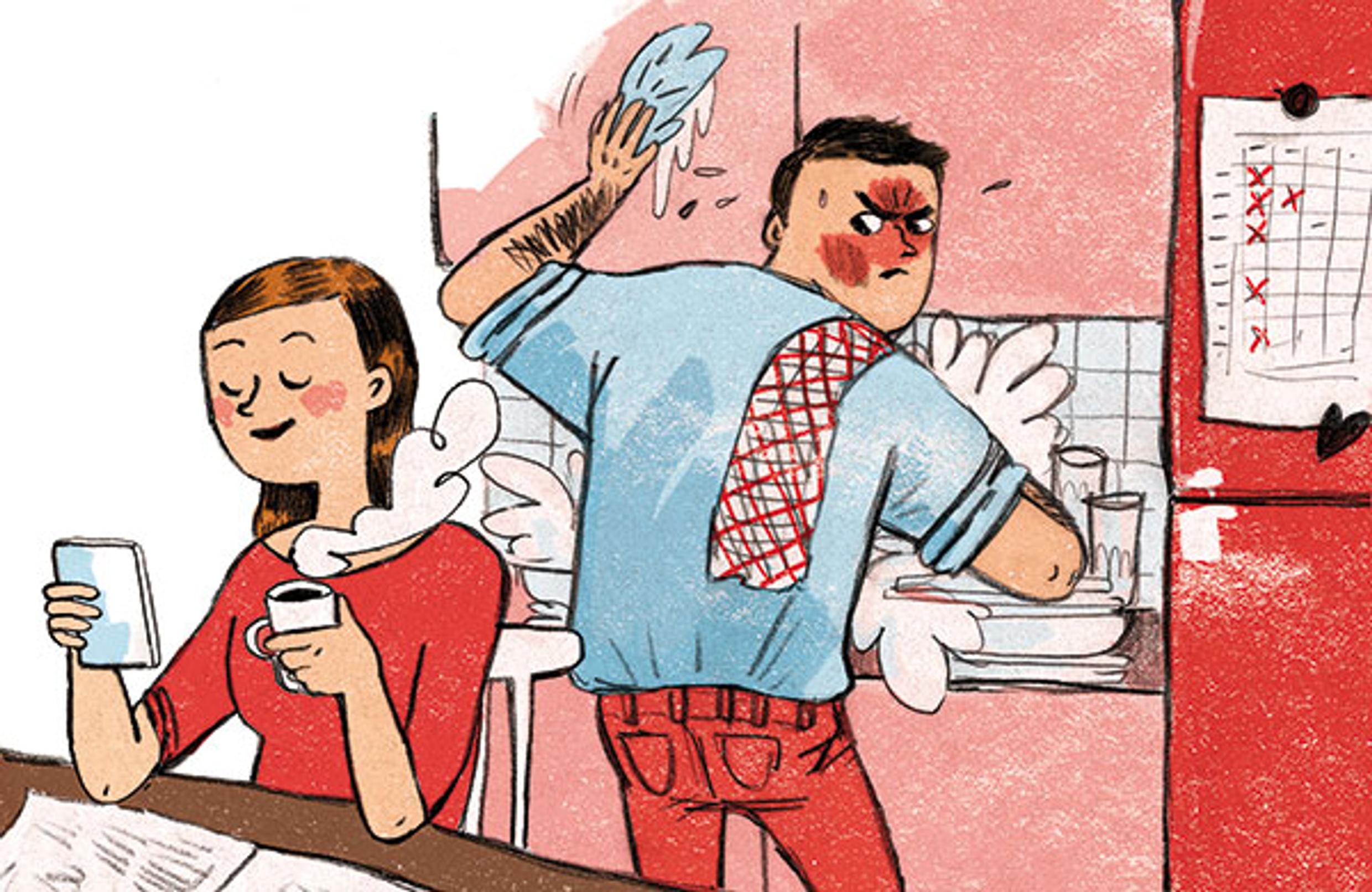 Puhe kotitöistä ei ole puhetta kotitöistä, vaan sukupuolesta