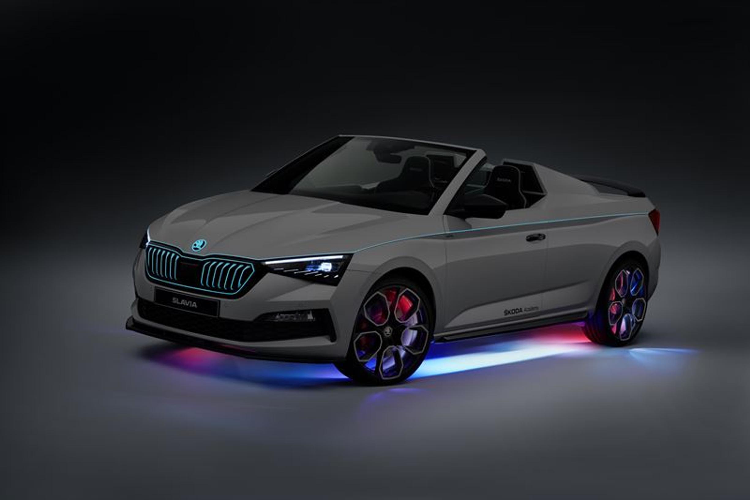 Tällainen on opiskelijoiden suunnittelema avomalli Skoda Slavia