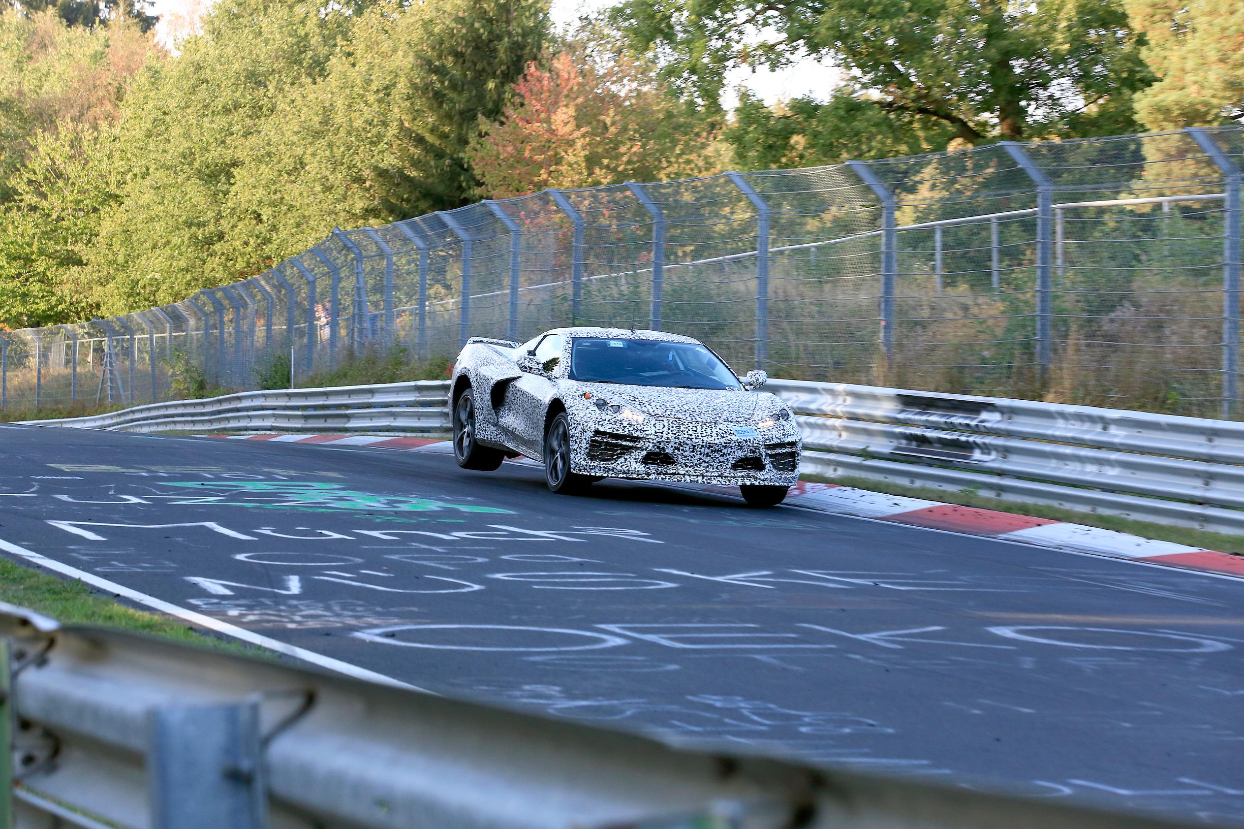 Salakuvissa Chevrolet Corvette C8 Nürburgringillä