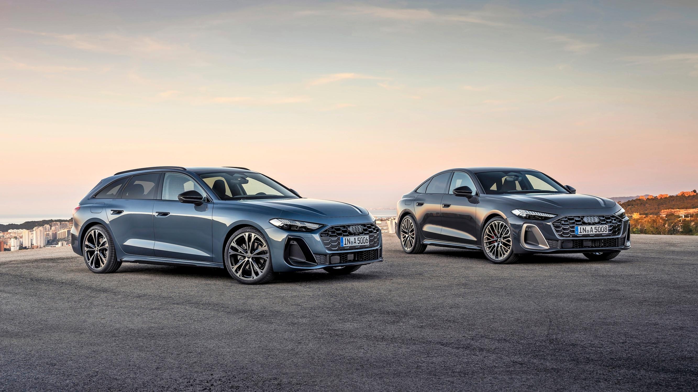 Uusi Audi A5 ja A5 Avant – Numeroa isommissa polttomoottorimalleissa meni uusiksi muukin kuin muotoilu
