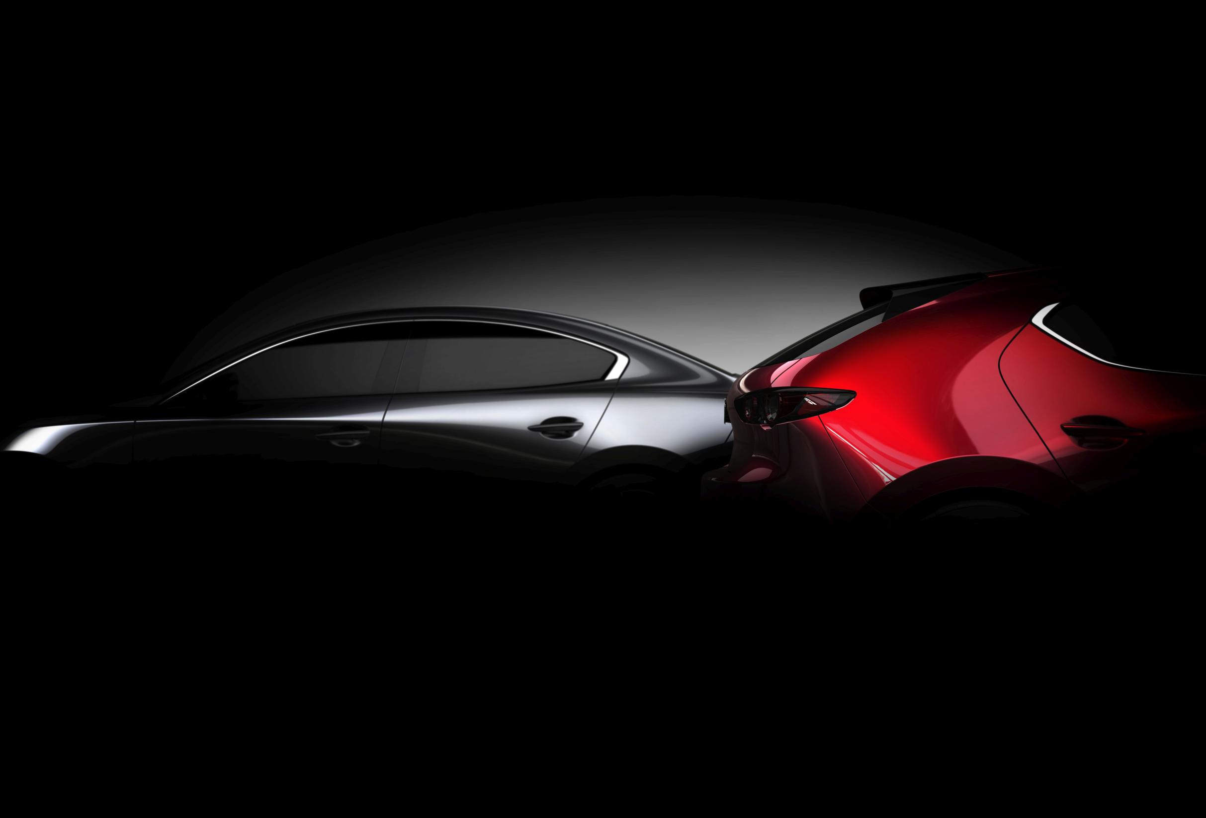 Täysin uusi Mazda3 ensiesitellään Los Angelesin autonäyttelyssä