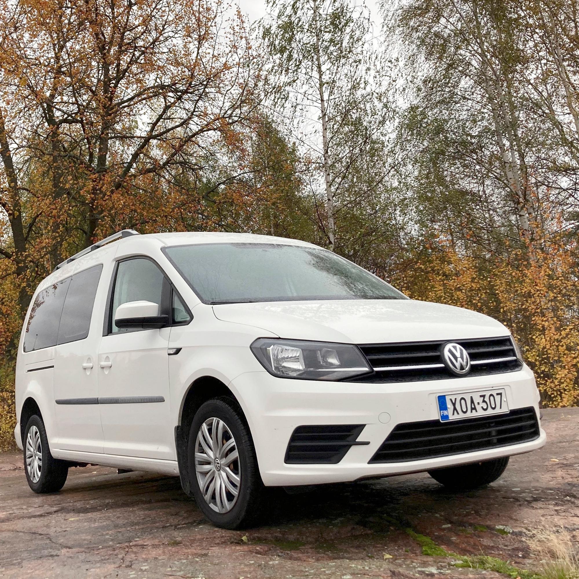 Käyttötesti: Volkswagen Caddy Maxi 2.0 TDI vm. 2017 – 59 600 kilometriä ja jotain tarttis tehrä, jos tästä mielii saada paremman hinnan