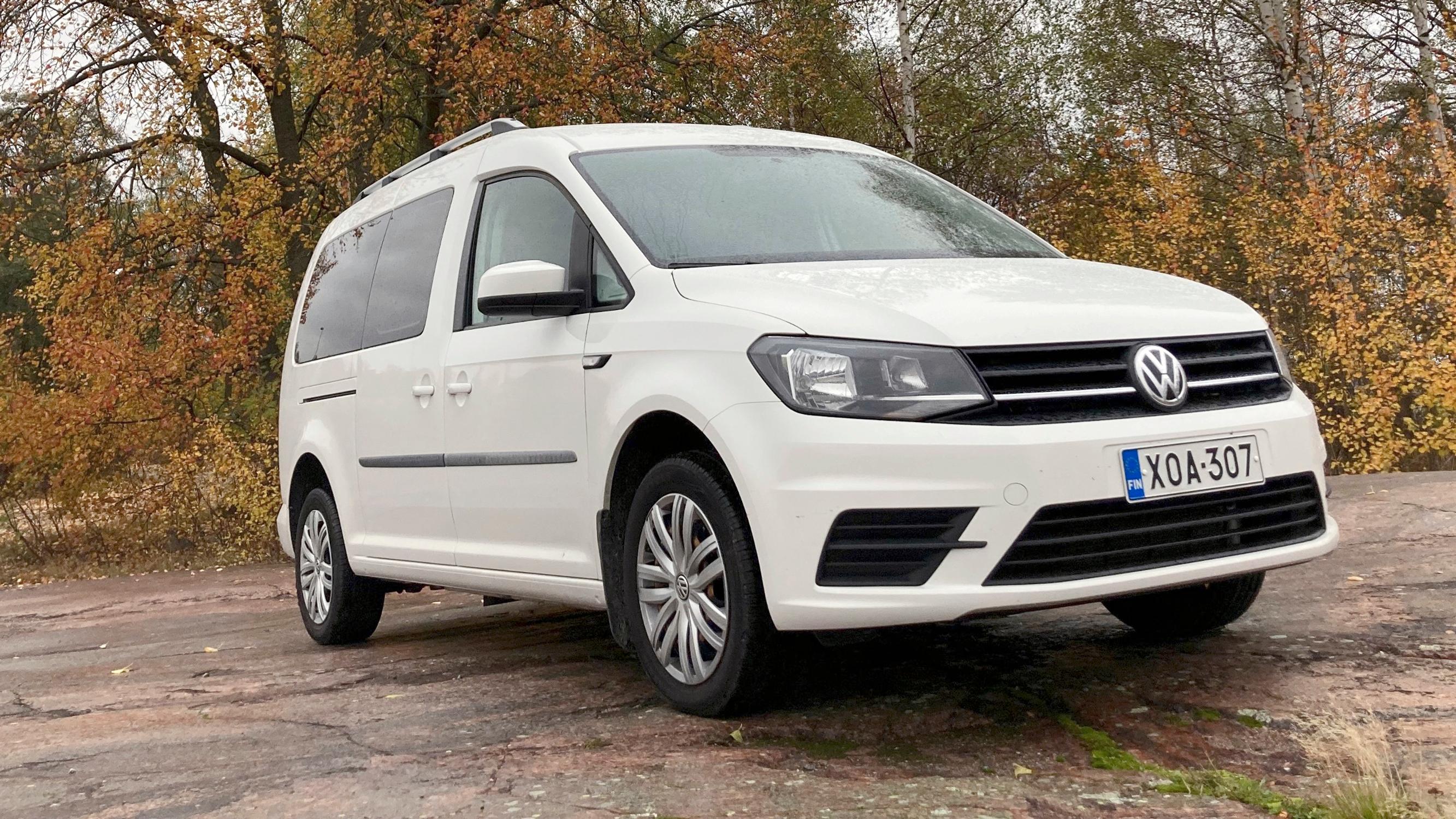 Käyttötesti: Volkswagen Caddy Maxi 2.0 TDI vm. 2017 – 59 600 kilometriä ja jotain tarttis tehrä, jos tästä mielii saada paremman hinnan
