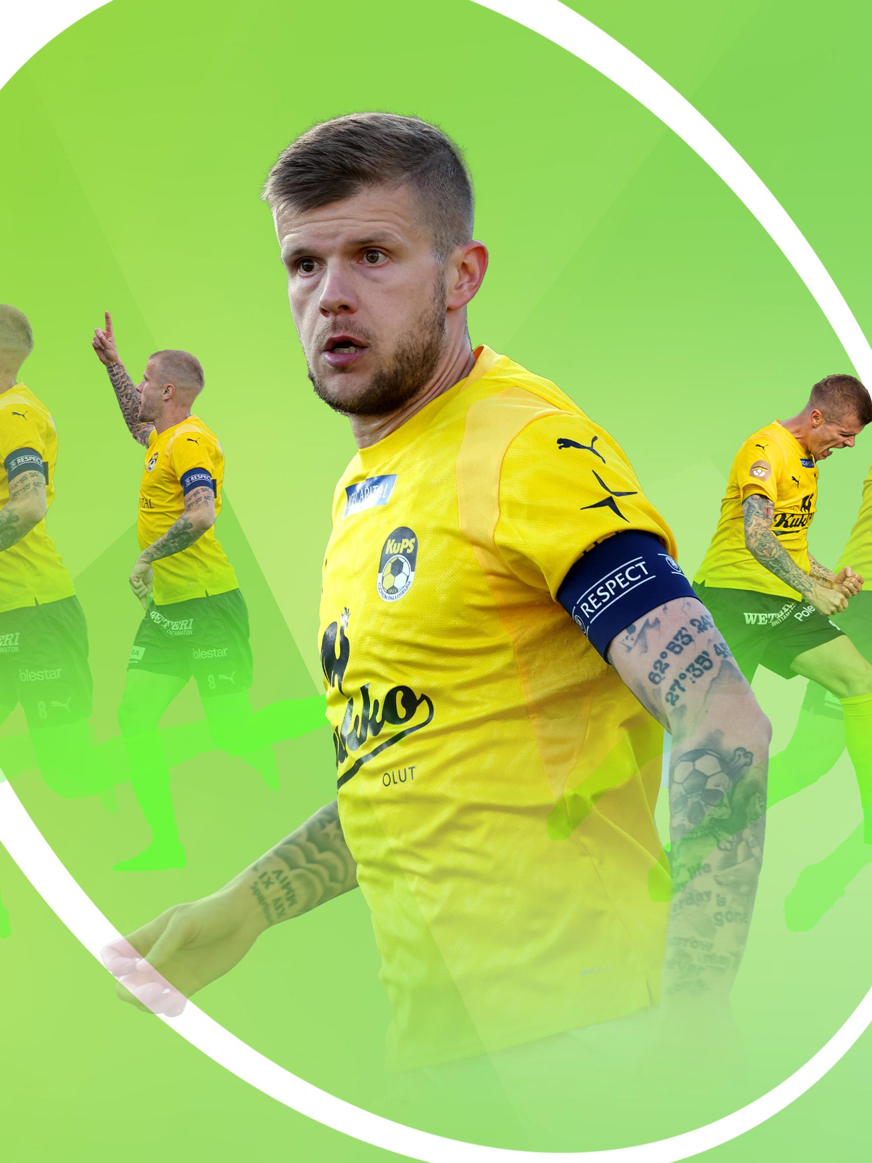 Veikkausliiga tarvitsee Petteri Pennasen kaltaisia jalkapalloilijoita – KuPS-kapteeni on yksi kaikkien aikojen liigapelaajista