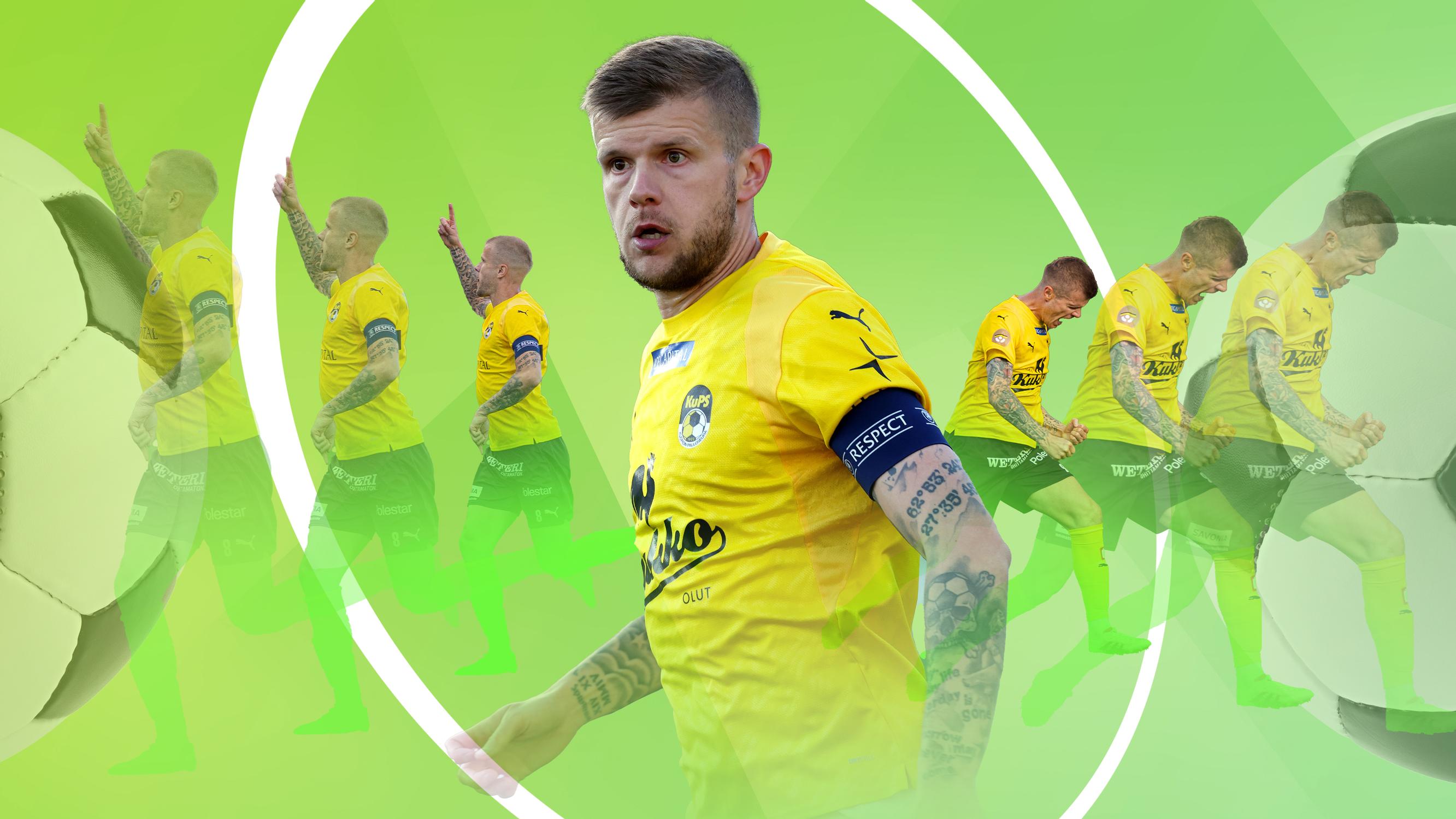 Veikkausliiga tarvitsee Petteri Pennasen kaltaisia jalkapalloilijoita – KuPS-kapteeni on yksi kaikkien aikojen liigapelaajista