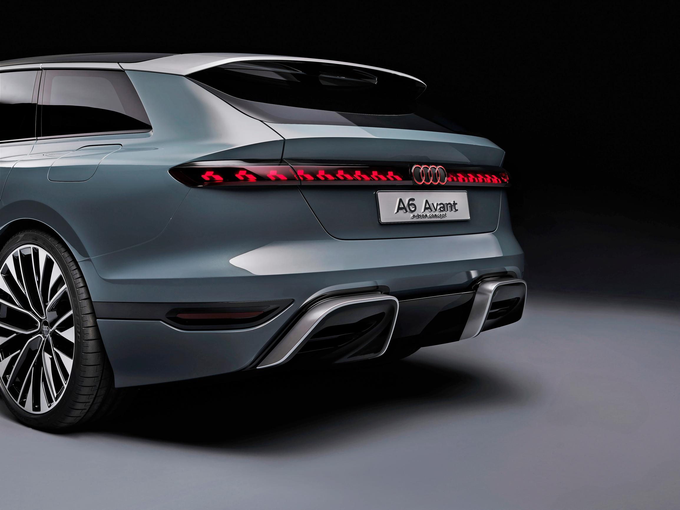 Uusi Audi A6 e-tron Avant.