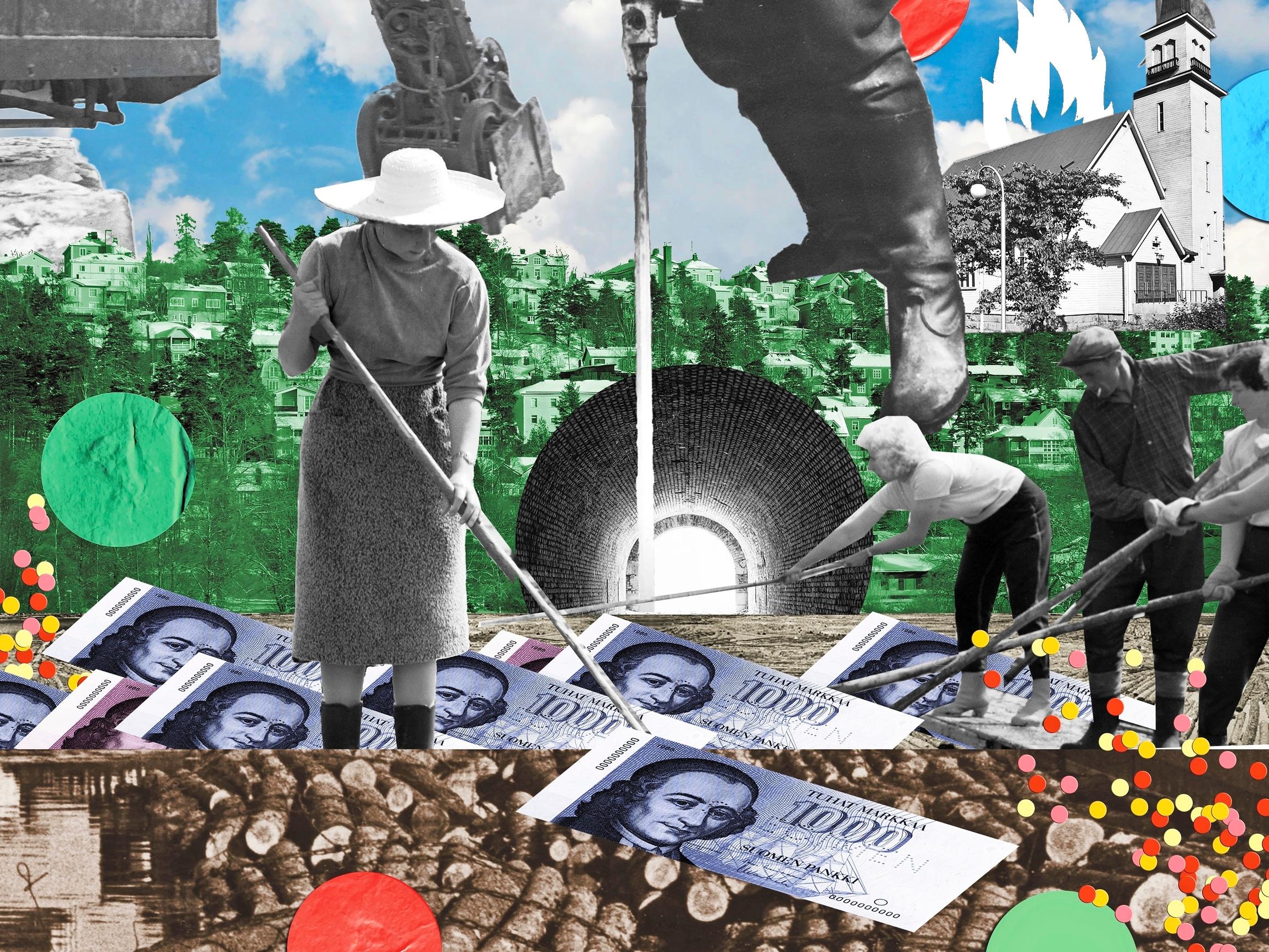 Valtava työmaa sai huonoja uutisia vuonna 1967 – Töitä jatkettiin silti, ja siksi Tampereella on turha miljoonatunneli