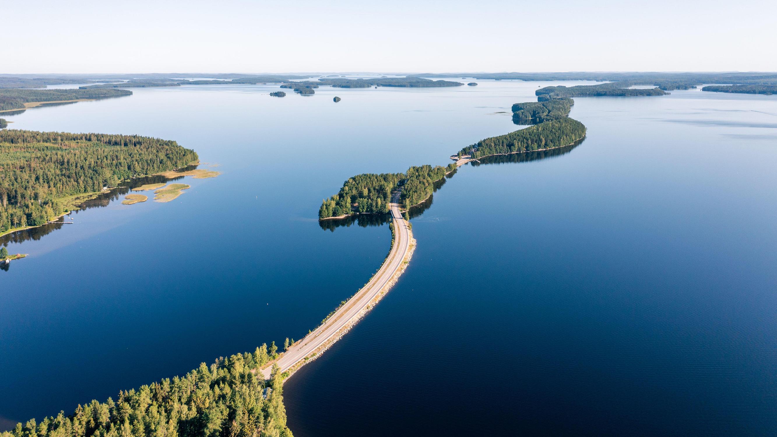 Mikä on Suomen toiseksi suurin järvi Saimaan jälkeen? Testaa tietosi