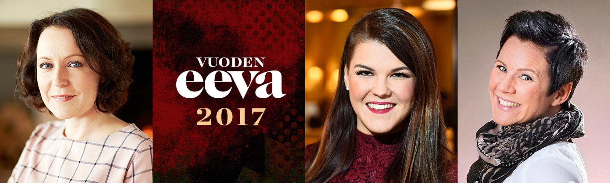 Jenni Haukio Saara Aalto Ja Mira Potkonen Vuoden Eevat 2017 Eeva