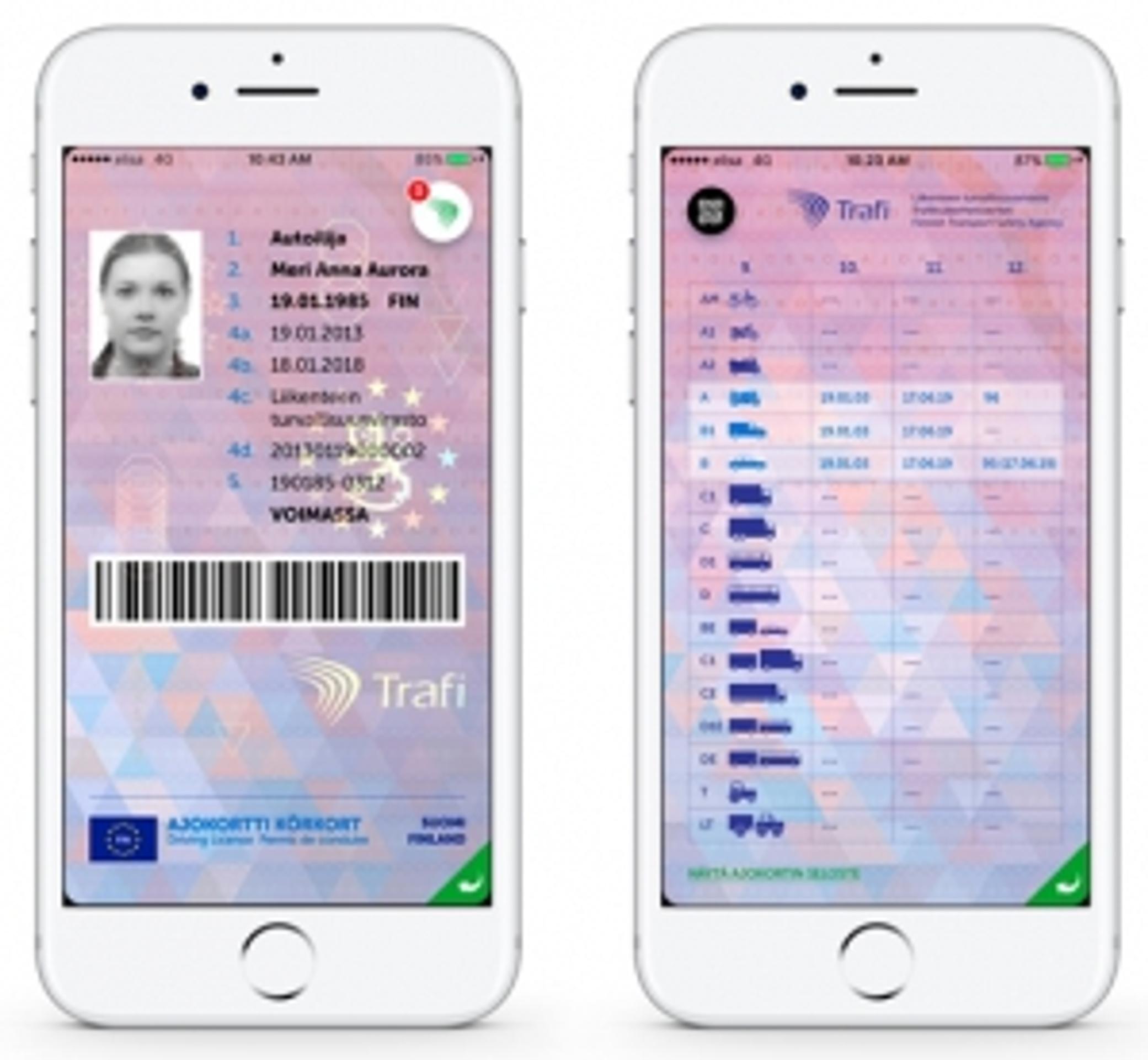 Mobiiliajokortti käyttöön helmikuussa