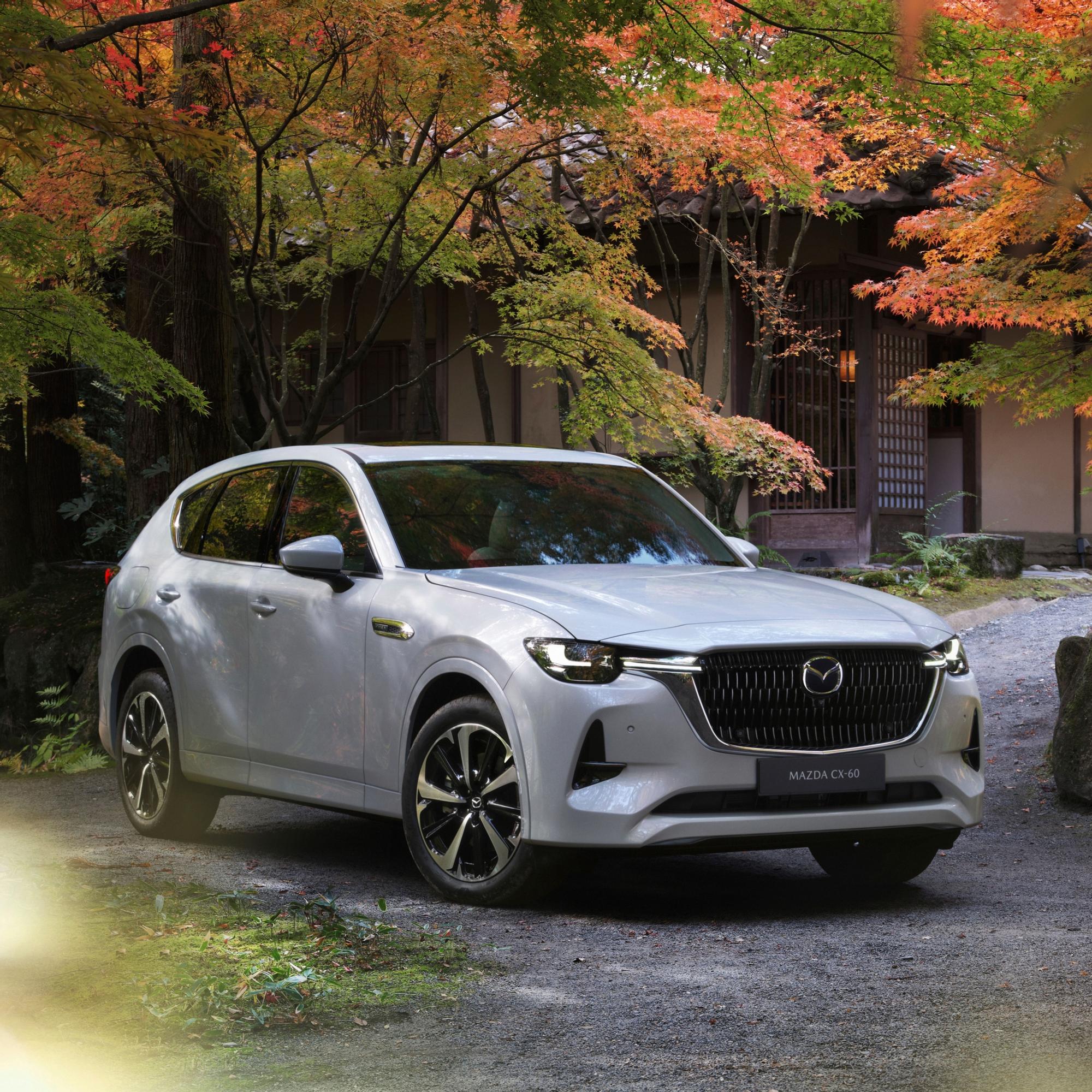 Mazdalta uusi katumaasturi – Tällainen on Mazda CX-60: Lähimmät kilpailijat BMW X3 ja Mercedes GLC