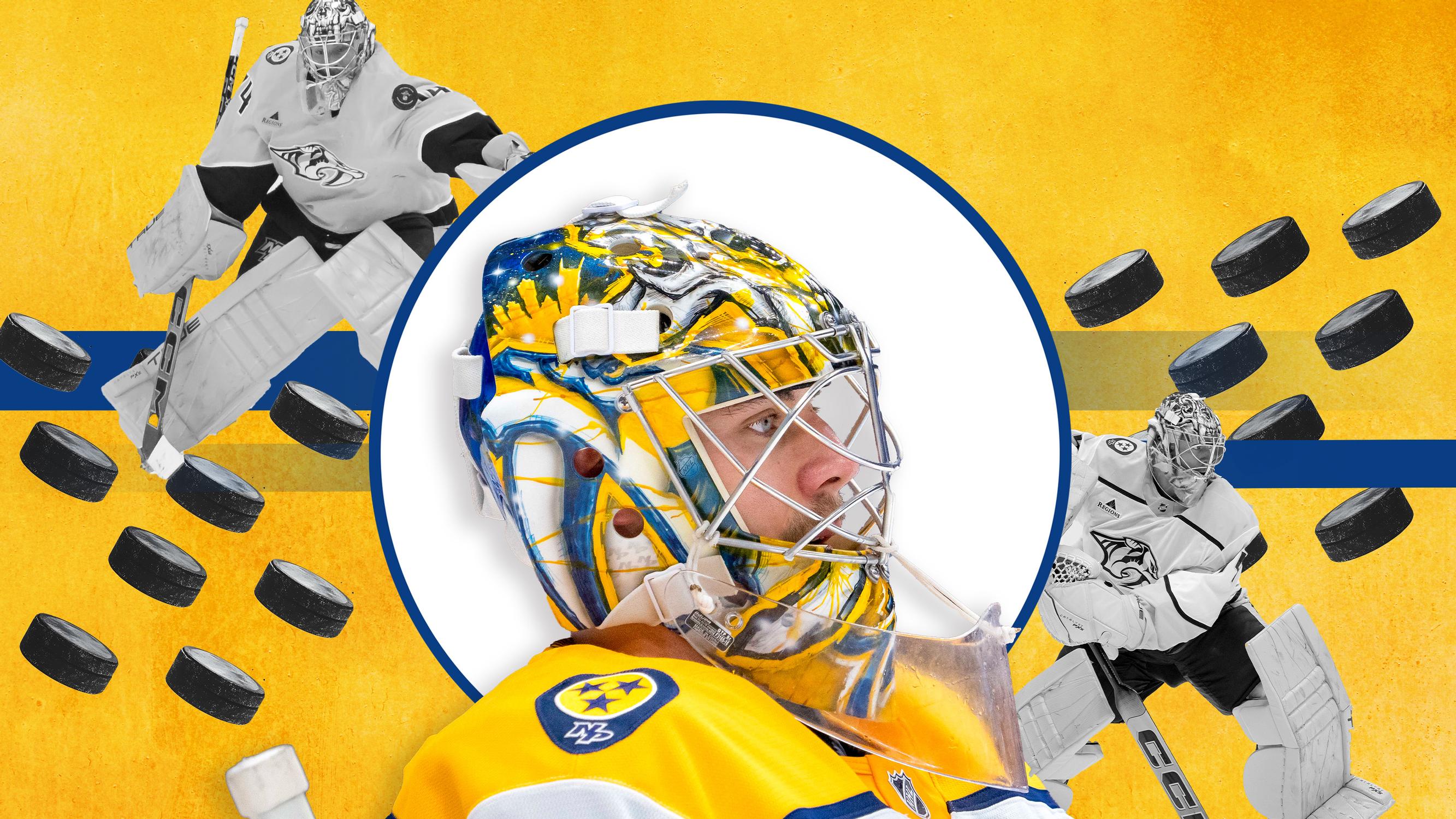 Kukaan ei voi selittää, mistä kaksivuotiaan Juuse Saroksen intohimo maalivahdiksi syttyi – mutta kaikki näkevät, mihin se on johtanut: NHL:n huipulle