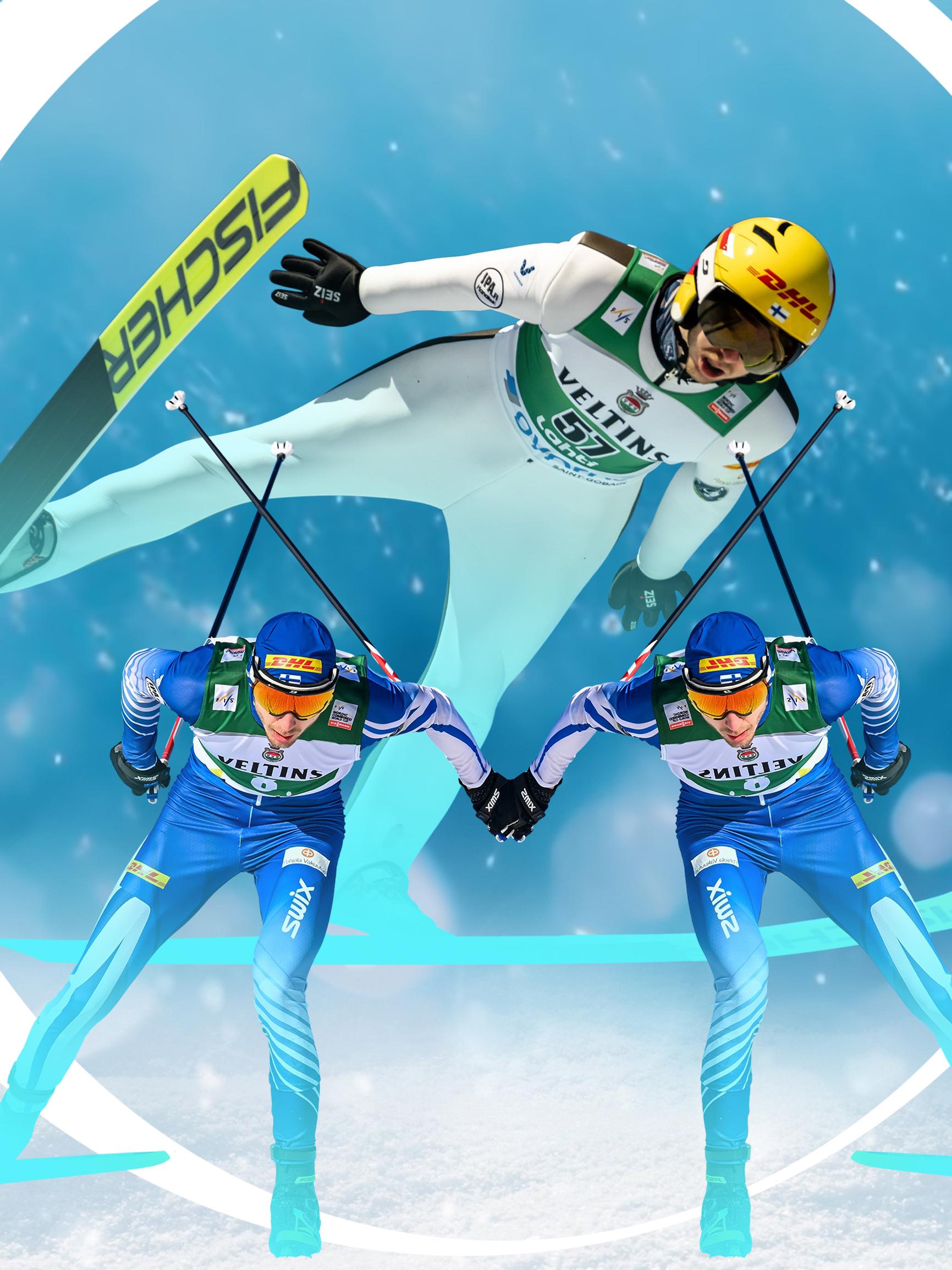 Yhdistetyn supertähti Ilkka Herola haluaa kilpailla mäkihypyn maailmancupissa – Rukalla se ei vielä onnistu: ”Hyppäämisen taso säilyi parempana kuin aiemmin”