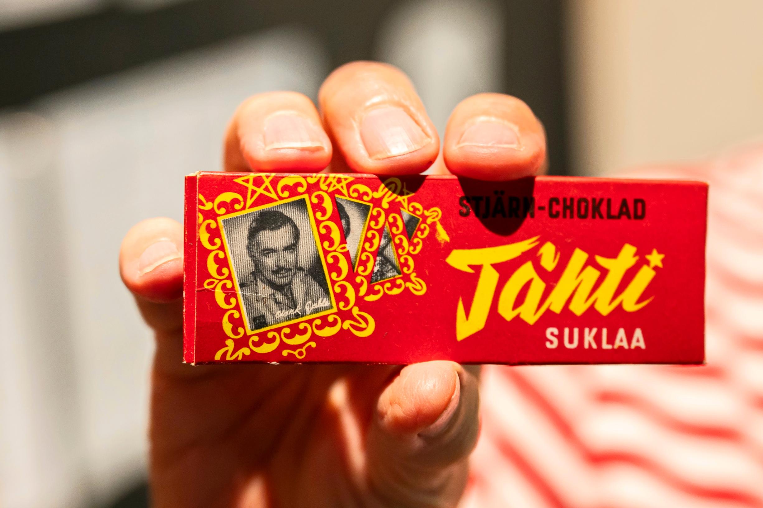 Hollywood -tähtien keräilykuvilla varustetut karkit olivat iso hitti sodan jälkeisessä Suomessa.