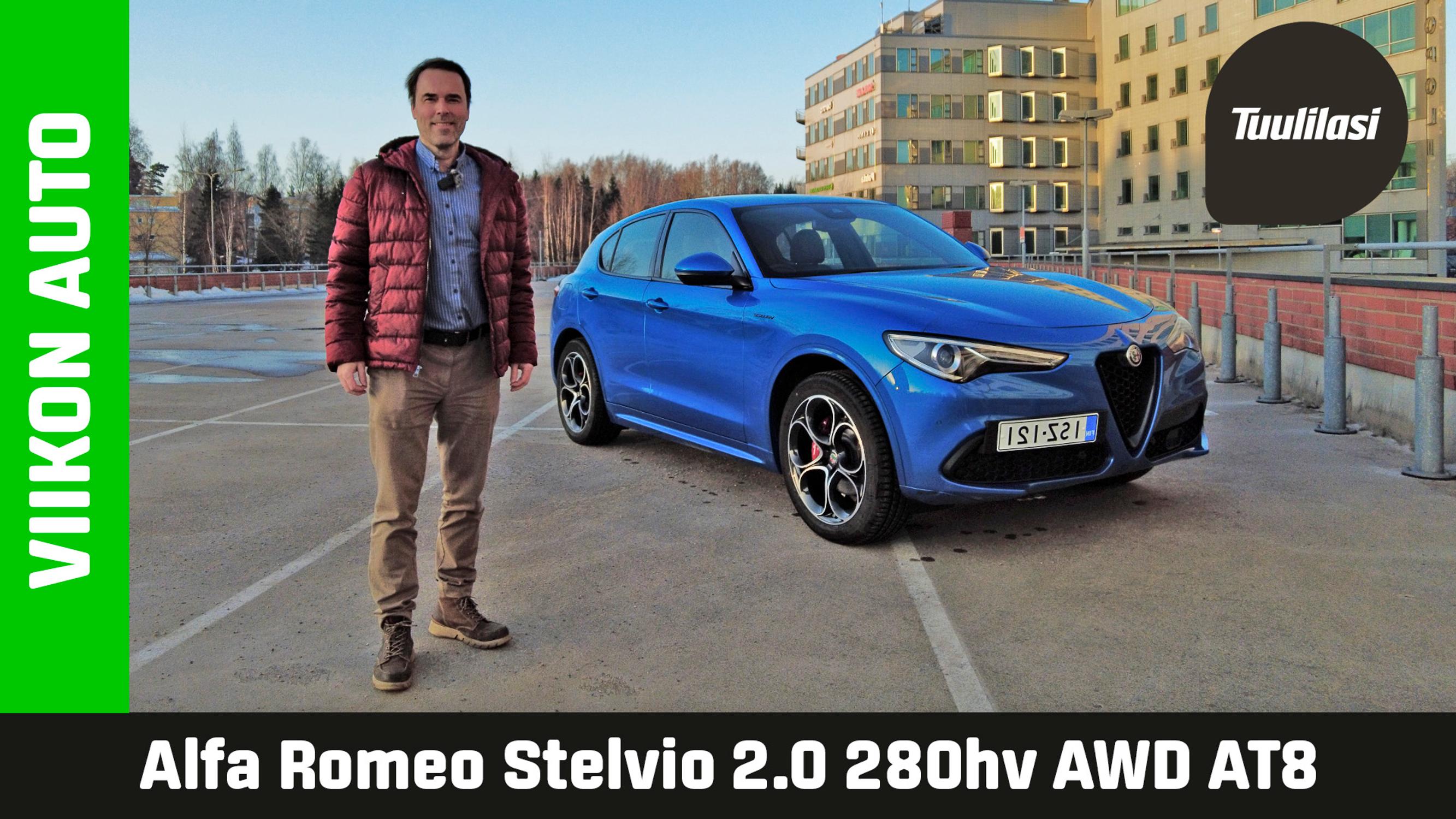 Viikon auto: Alfa Romeo Stelvio 2.0 280hv - "Jotain spesiaalia"