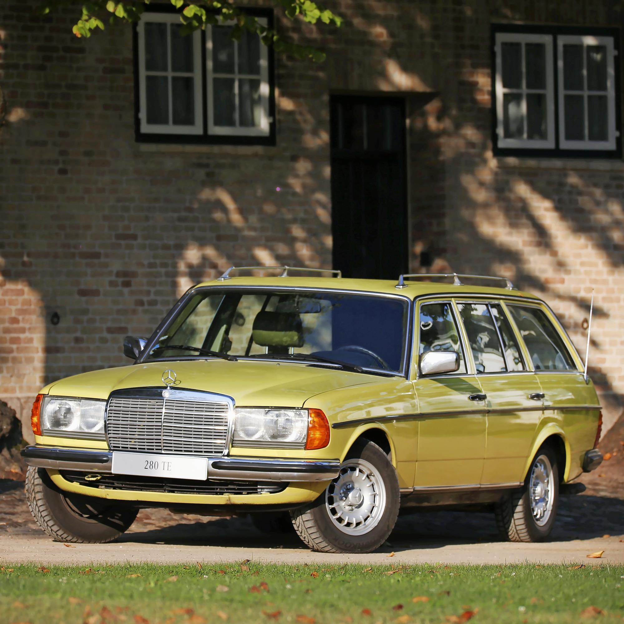 Mercedes-Benz 280 TE vm. 1978 – Mercedeksen ensimmäinen farmarikori oli heti hitti