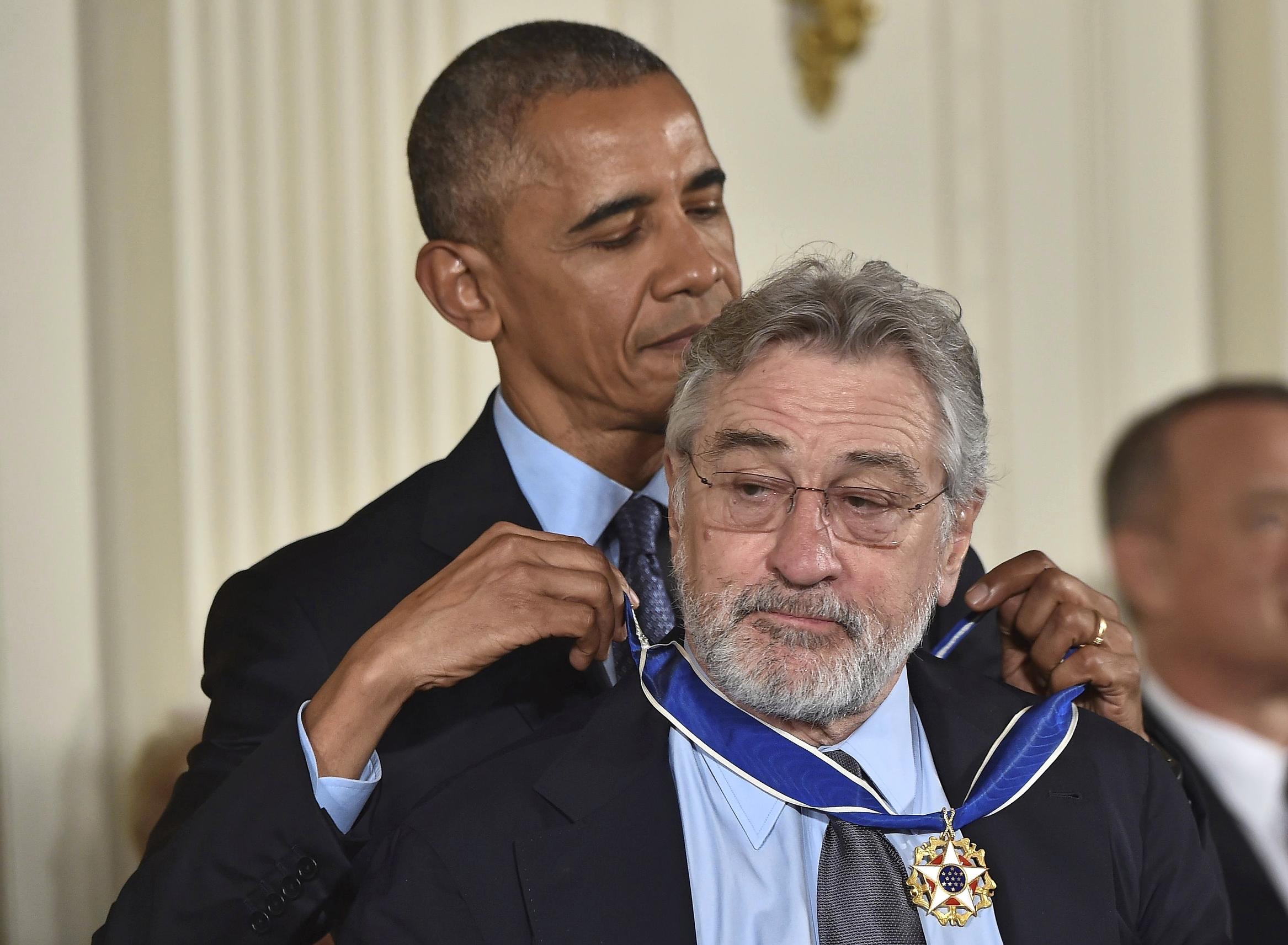 Barack Obama ja Robert De Niro