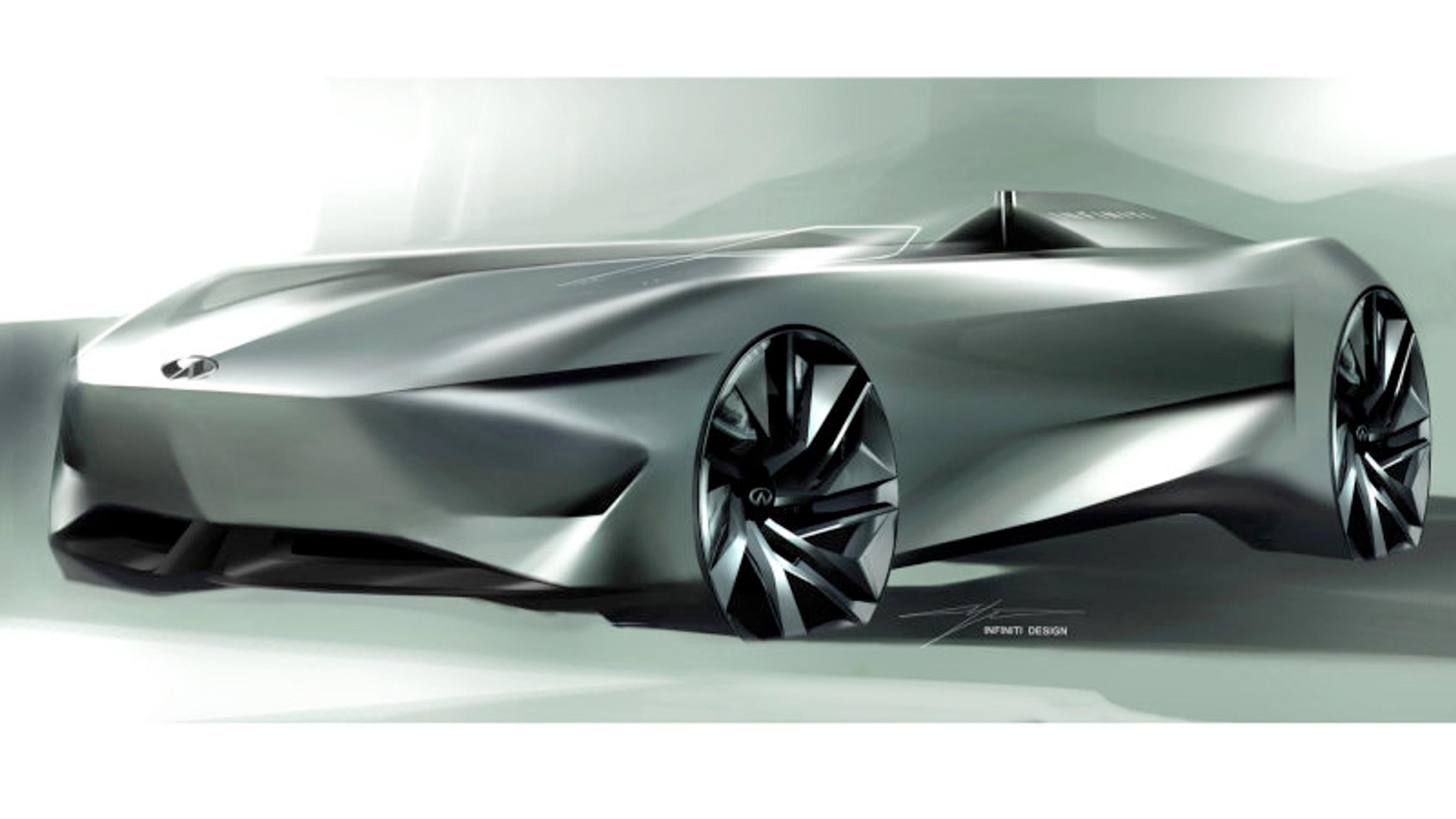 Infiniti jukaisi kokonaisen kuvan uudesta mielenkiintoisesta konseptiautostaan