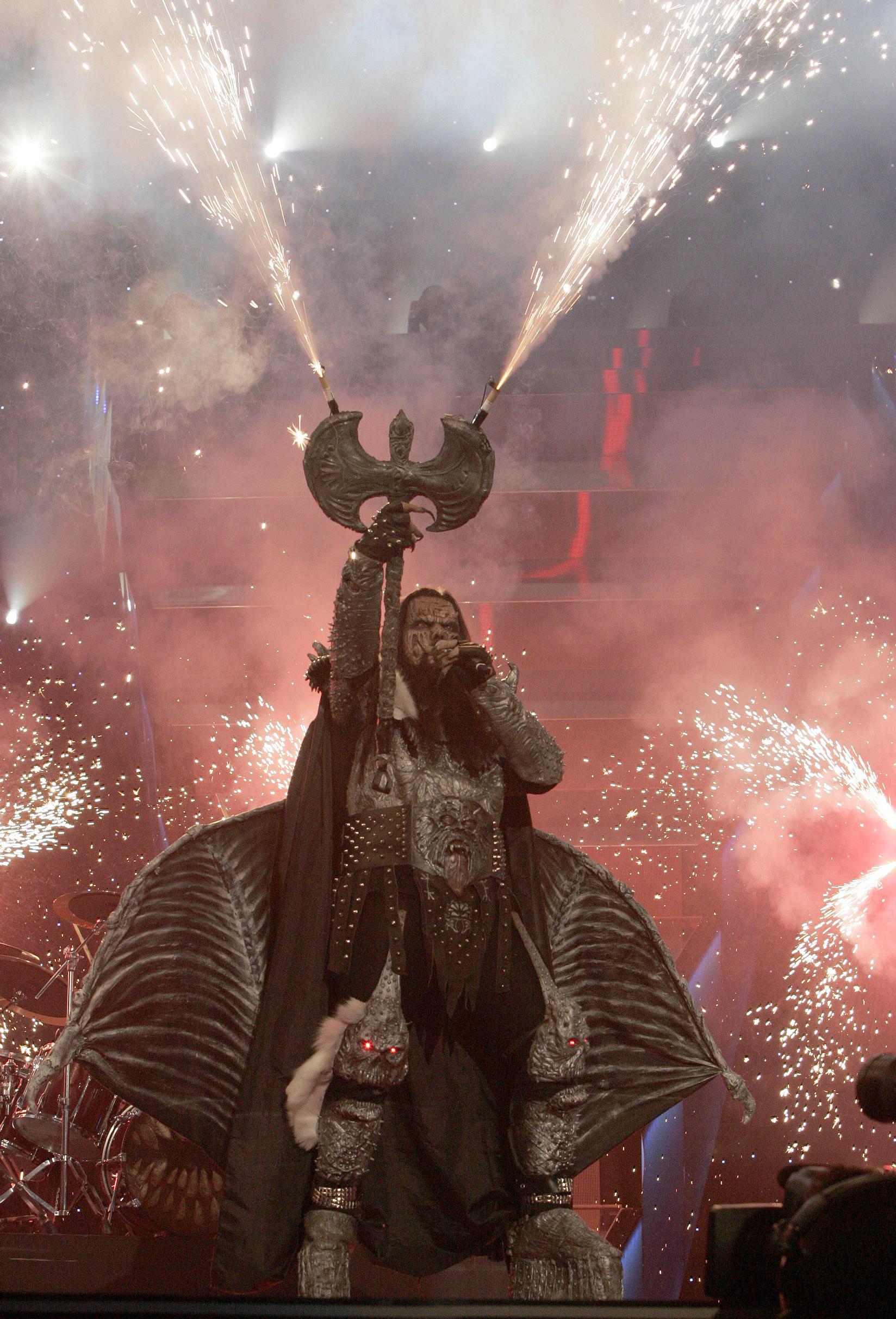 Lordi voitti Euroviisut 2006 Ateenassa